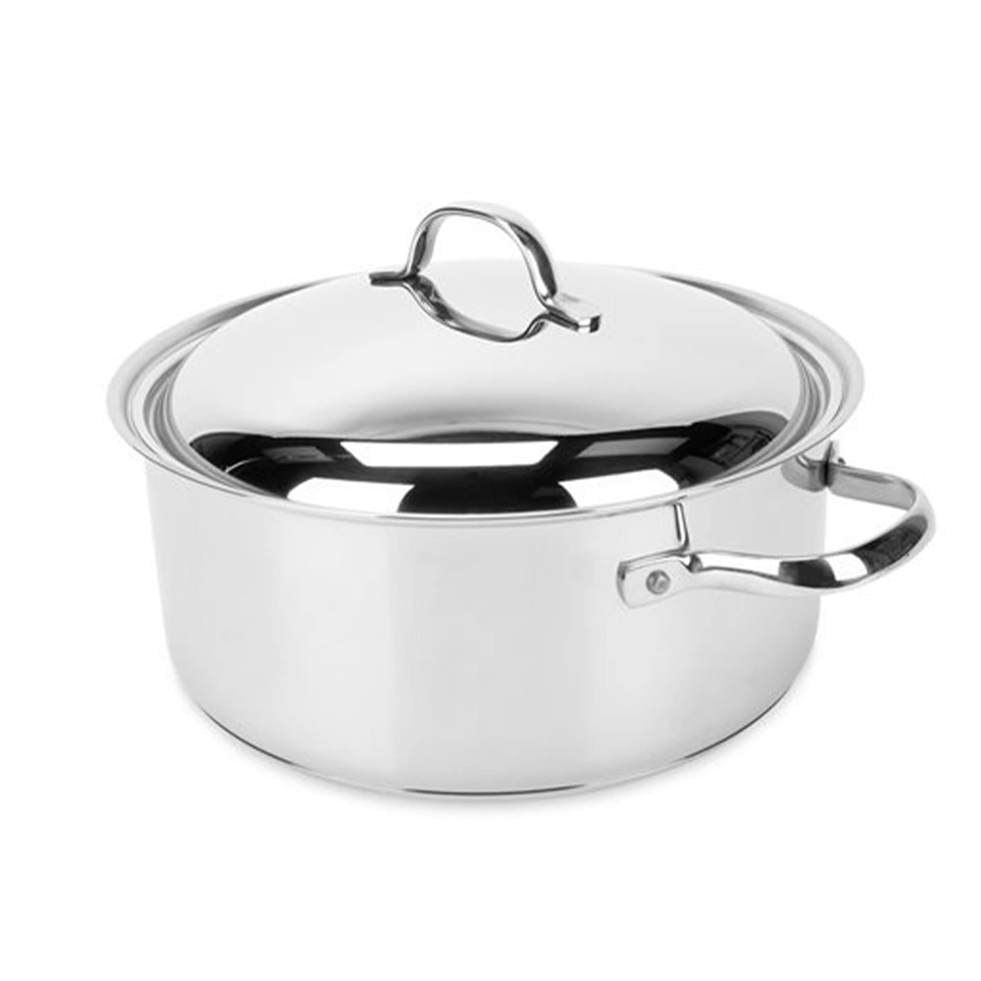 **Camco 10-Piece Stainless Steel Cookware Set with Lids – Nesting Pots & Pans, Detachable Handles & Storage Strap – Perfect for Camping, RV, Boat & Tailgating – Compact & Durable for Outdoor Cooking Adventures**