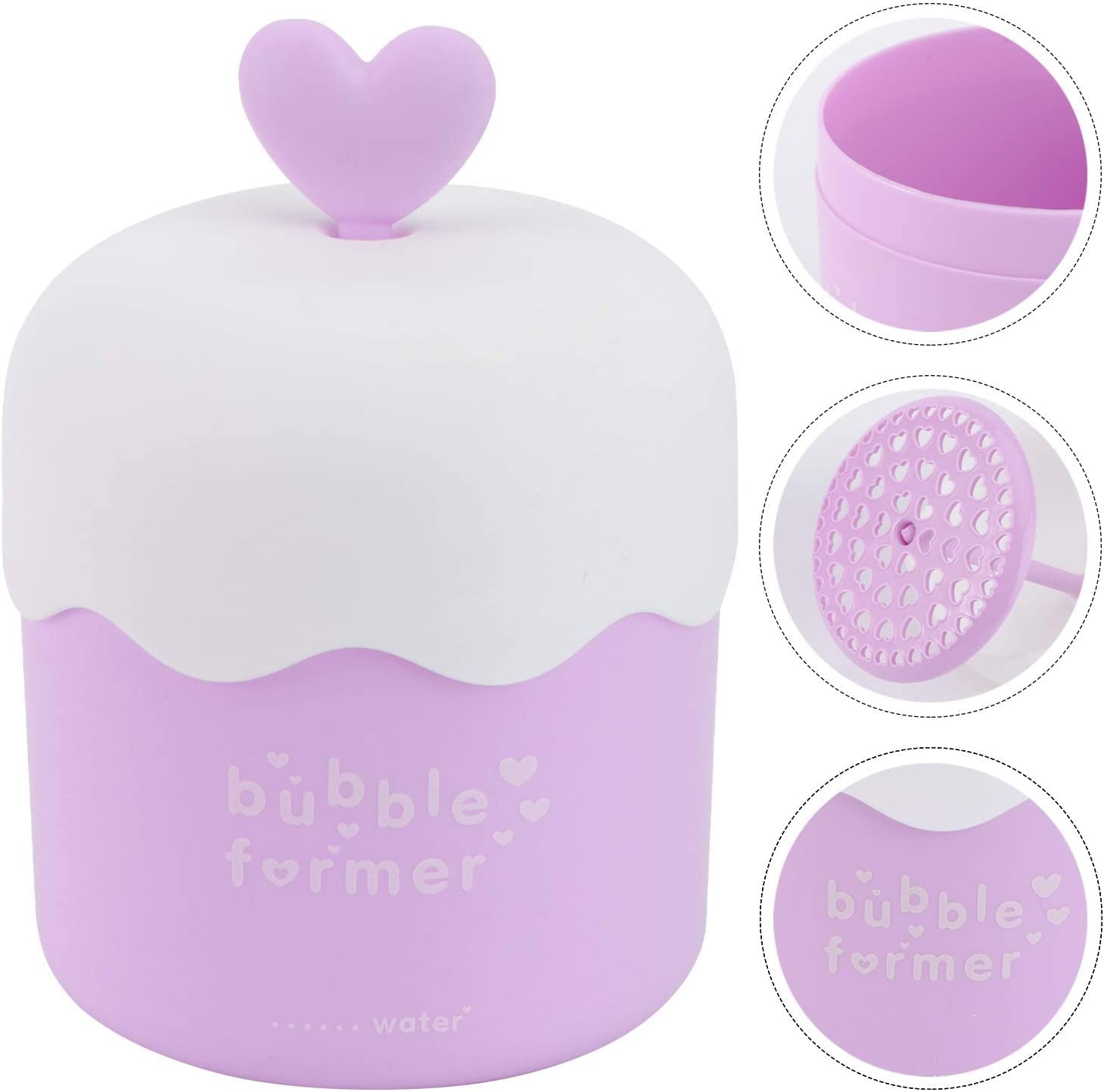 JJLFresheners Blue Facial Cleanser Foam Maker Cup - Bubble Foamer Device for Face Wash | Creates Rich Lather for Gentle Cleansing | Perfect for Daily Skincare Routine & Travel