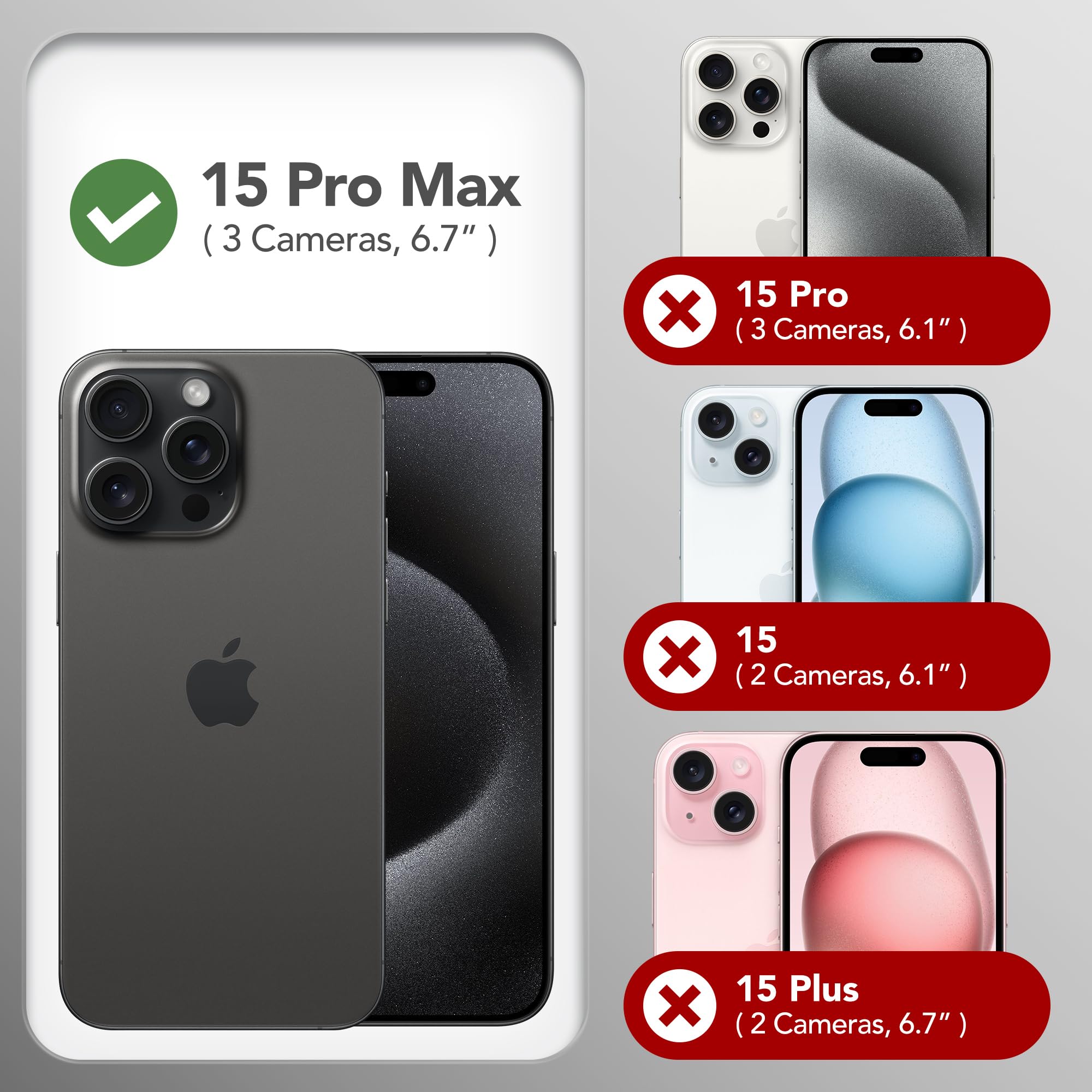 Premium Liquid Silicone iPhone 15 Pro Max Case with MagSafe Compatibility - Shockproof Phone Cover with Camera Protector & Screen Protector, Anti-Scratch Microfiber Lining (Maroon) - Perfect for Outdoor Adventures, Daily Protection & Wireless Charging