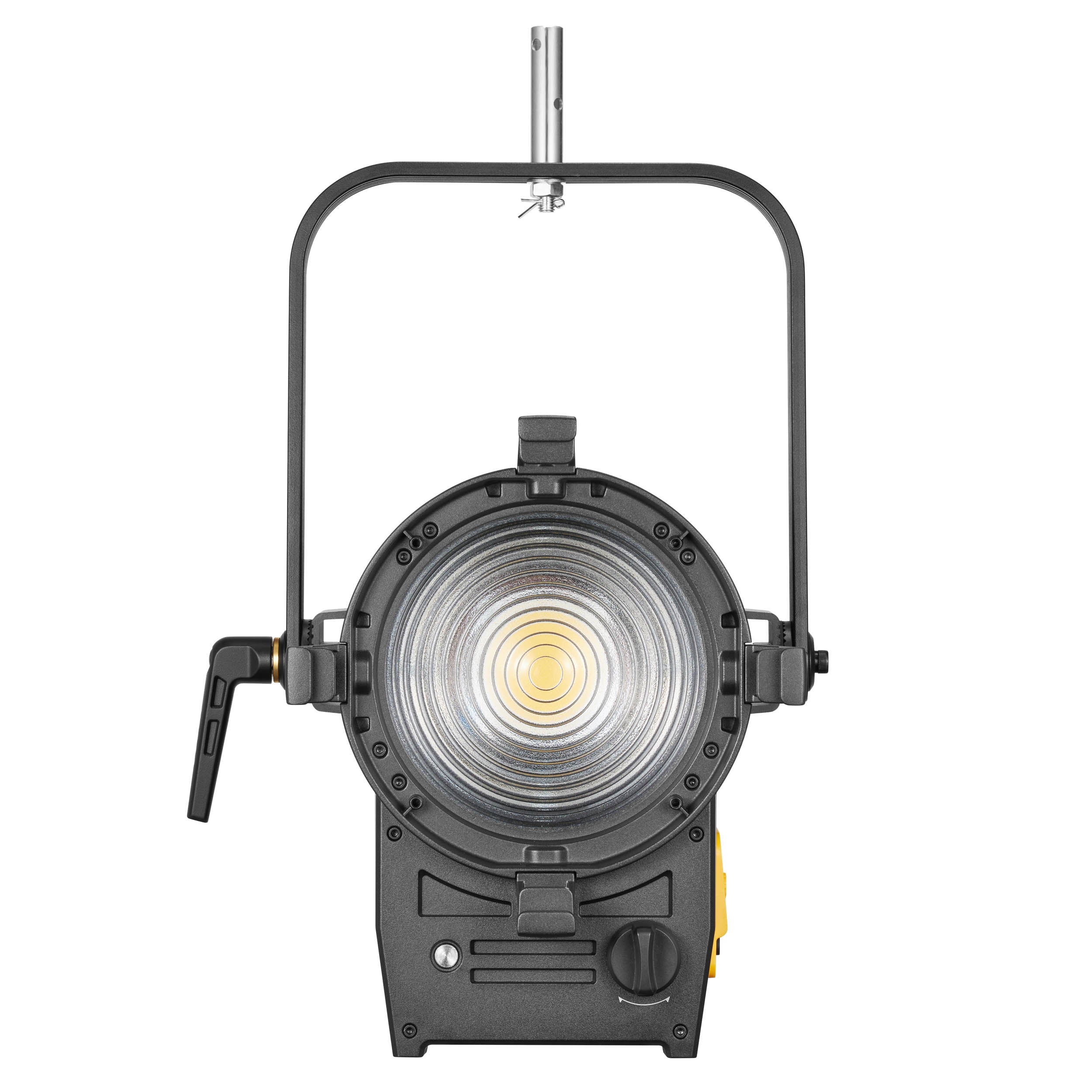 F7 120Bi Dual Color LED Fresnel Light - Professional Broadcast Studio Lighting Kit with Overhead Mount | Perfect for Film Production, Photography & Live Streaming