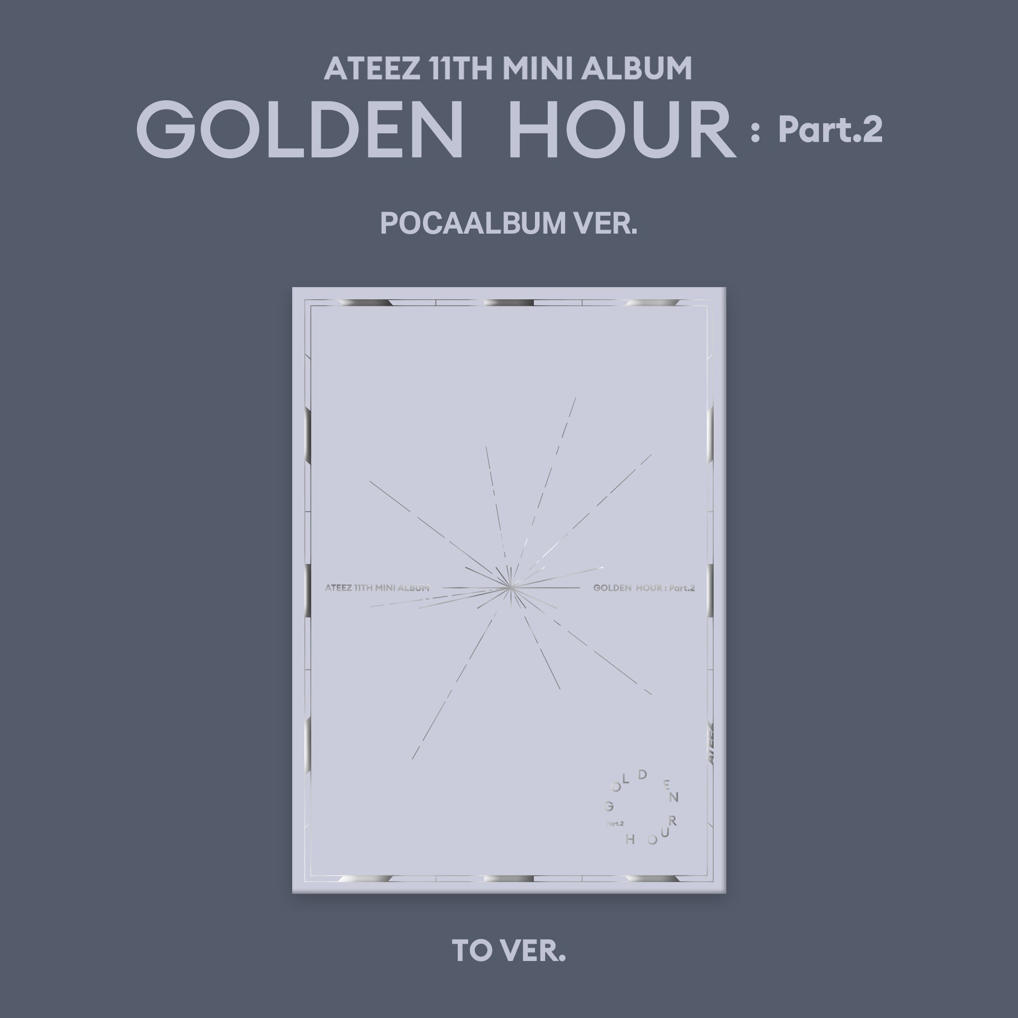 ATEEZ 11th Mini Album 'GOLDEN HOUR : PART.2' (POCA) - Kpop Merchandise for Fans, Collectors & Music Lovers | Perfect for Gifts, Concerts & Kpop Collections