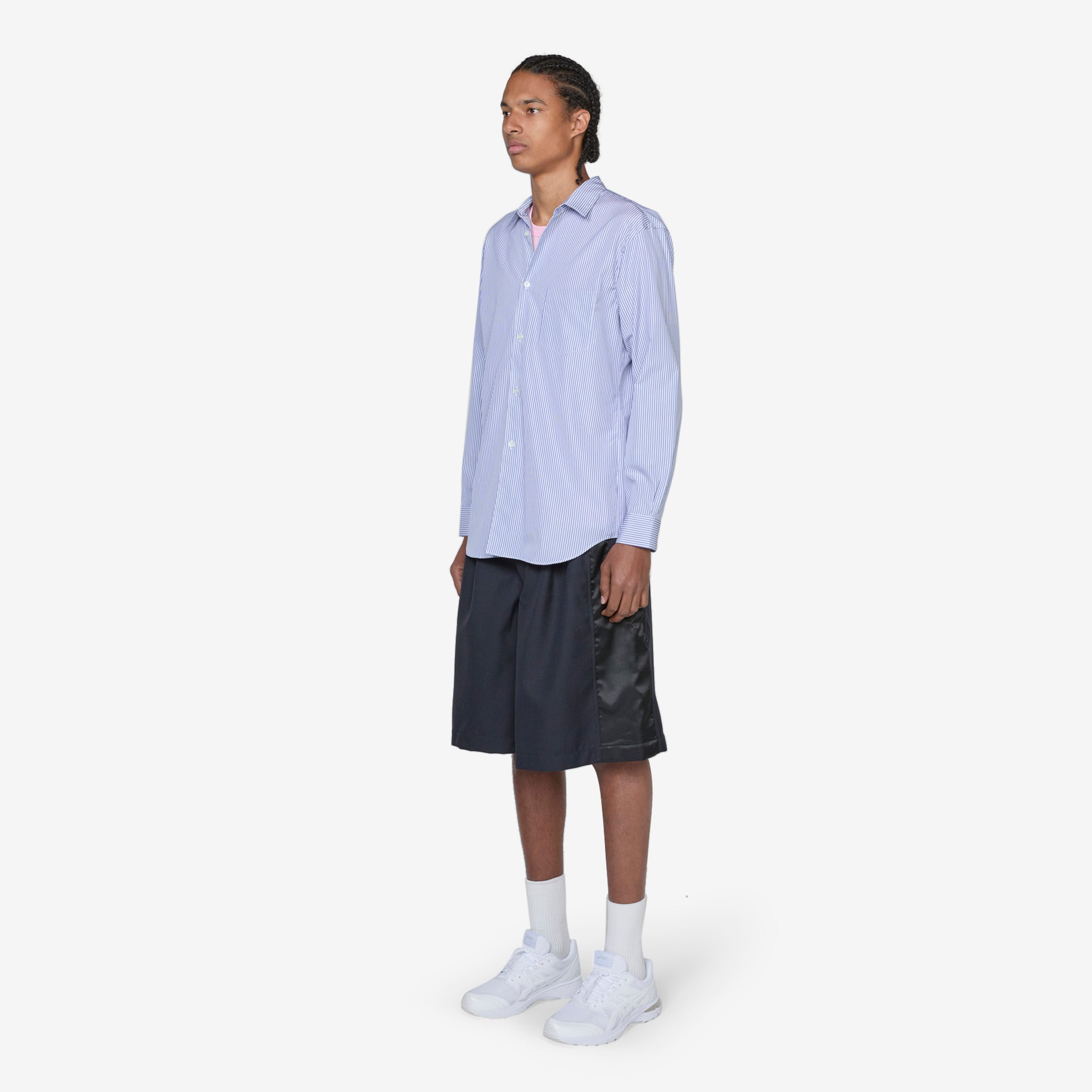 Strong Will Back Embroidered Striped Shirt - Stylish Casual Wear for Men & Women | Perfect for Streetwear, Parties, and Everyday Fashion