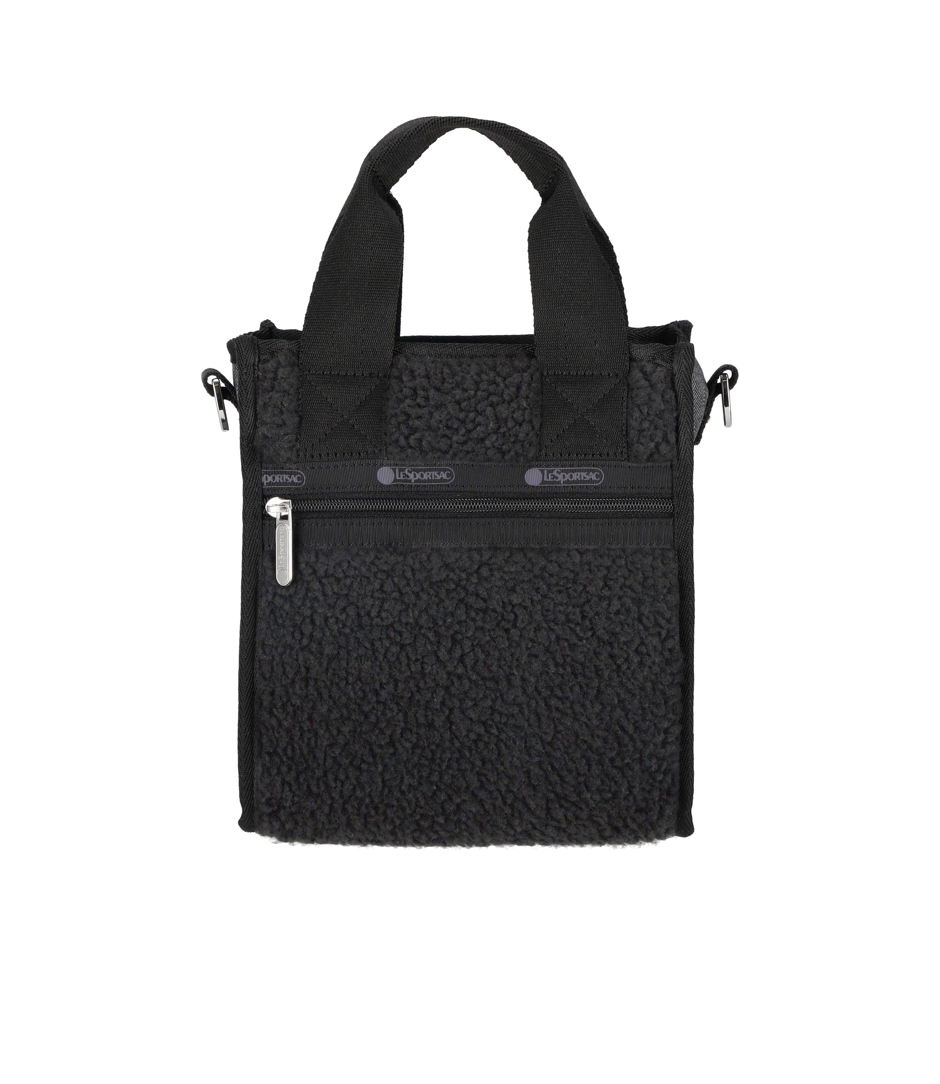 Stylish Denim Mini North/South Tote Bag for Women - Trendy Crossbody Purse with Adjustable Strap - Perfect for Work, Travel & Everyday Use