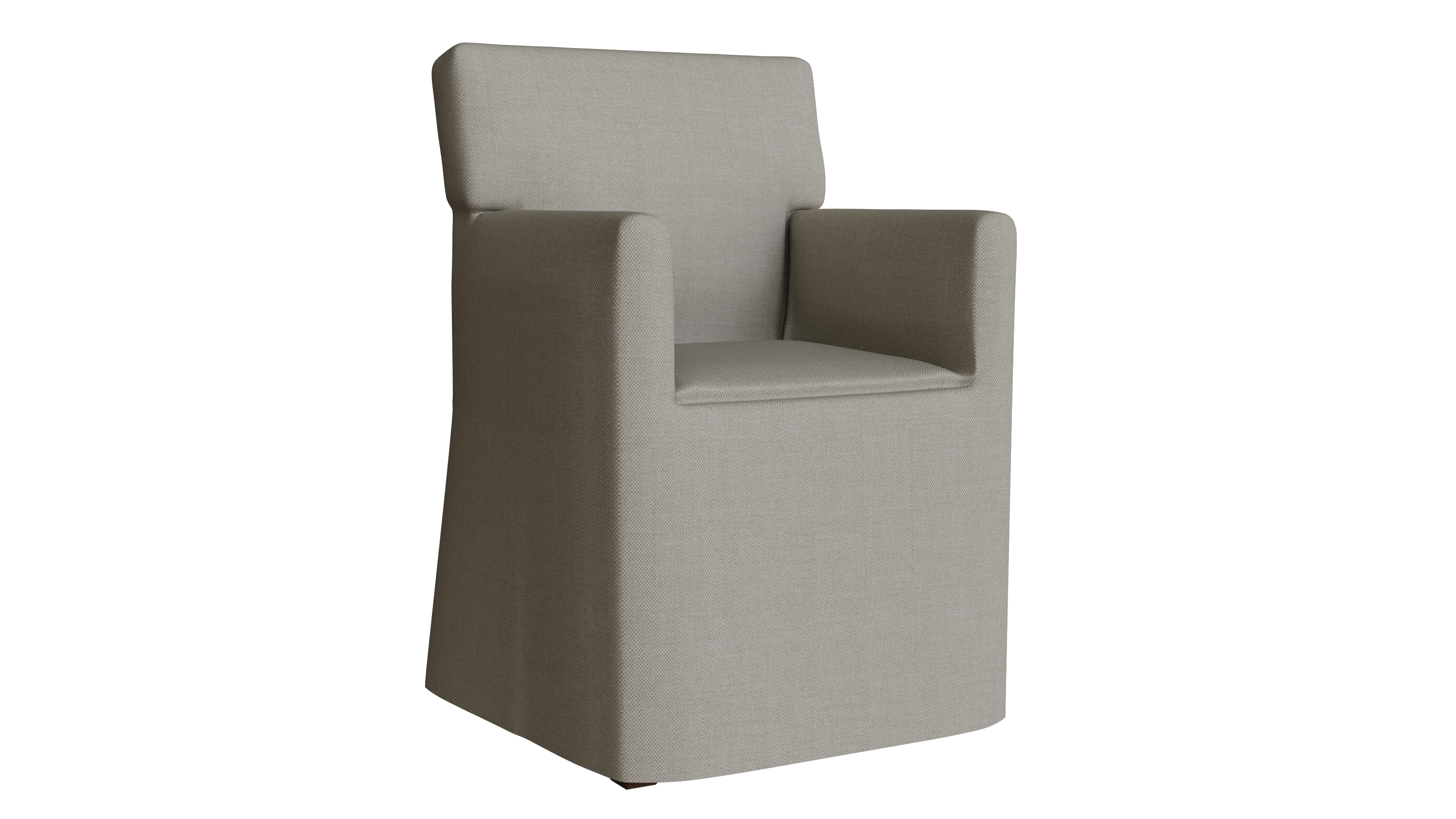 PB Classic Dining Armchair Slipcover - Extra Long Stretchable Chair Cover for Dining Room Furniture Protection - Perfect for Home, Restaurant & Office Use