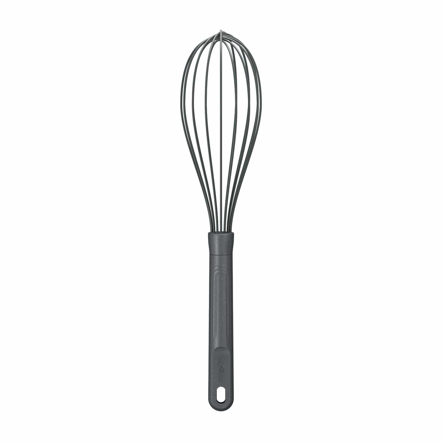 Zyliss Large Silicone Balloon Whisk - 12-Inch Stainless Steel Kitchen Whisk for Baking, Mixing & Whipping - Non-Slip Ergonomic Handle - Perfect for Cakes, Eggs, Cream & Batters