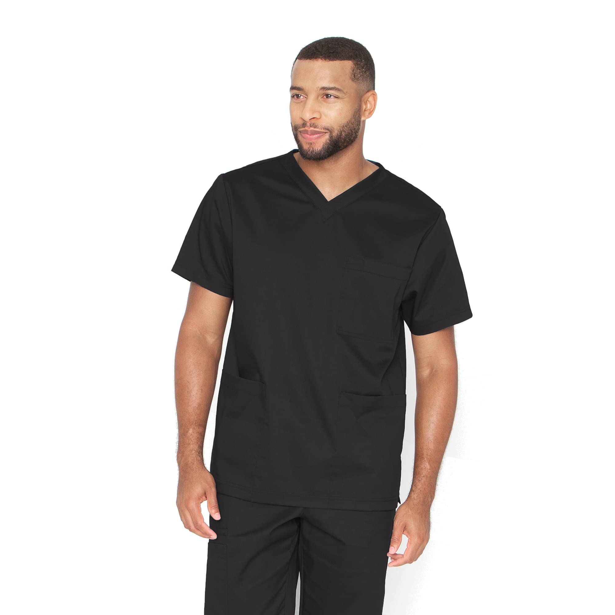 Barco Essentials Unisex Omni Scrub Top - Comfortable Medical Uniform for Doctors & Nurses - Perfect for Hospitals, Clinics & Healthcare Professionals
