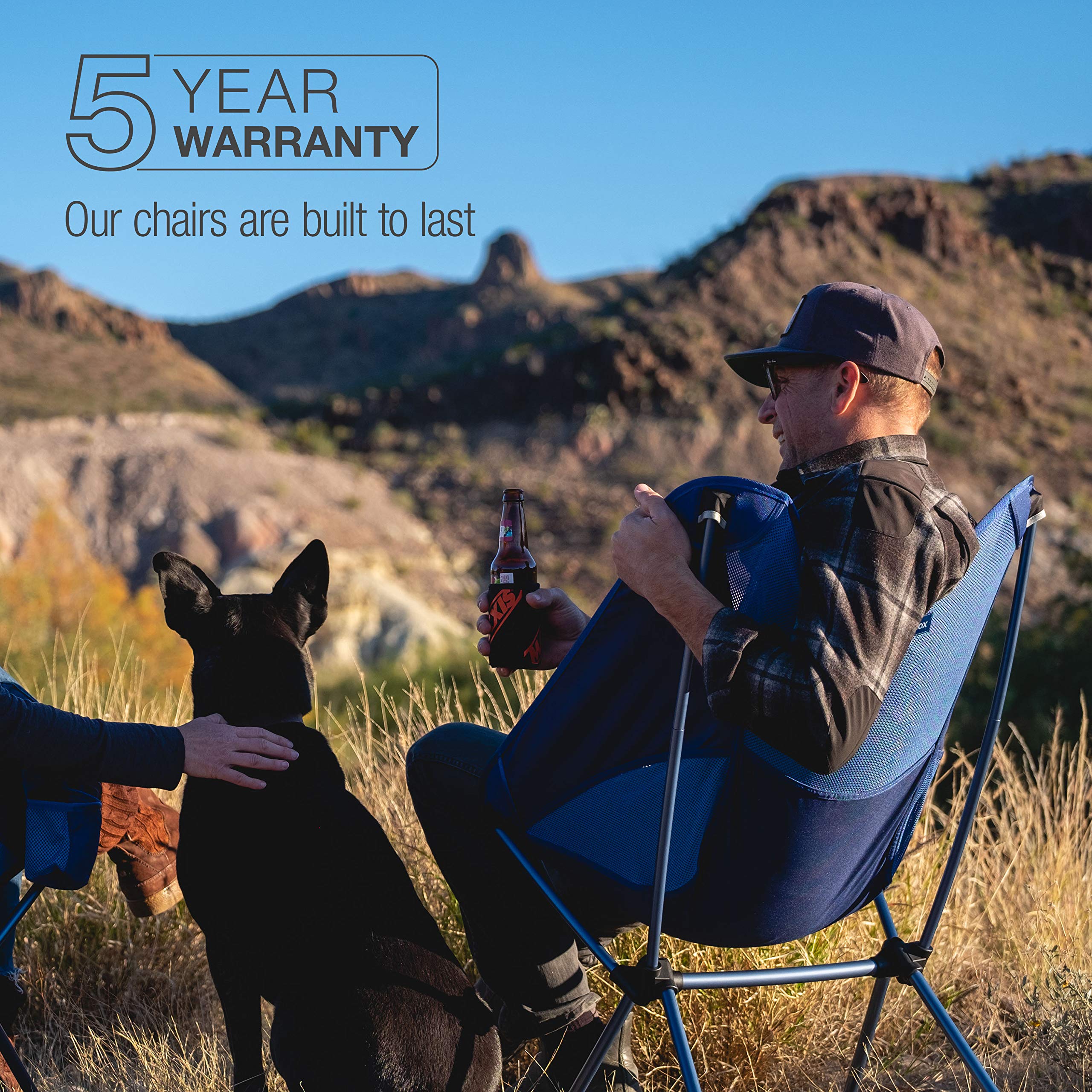 Helinox Chair One XL - Lightweight, Portable & Collapsible Camping Chair for Outdoor Adventures, Hiking, Backpacking & Beach Trips