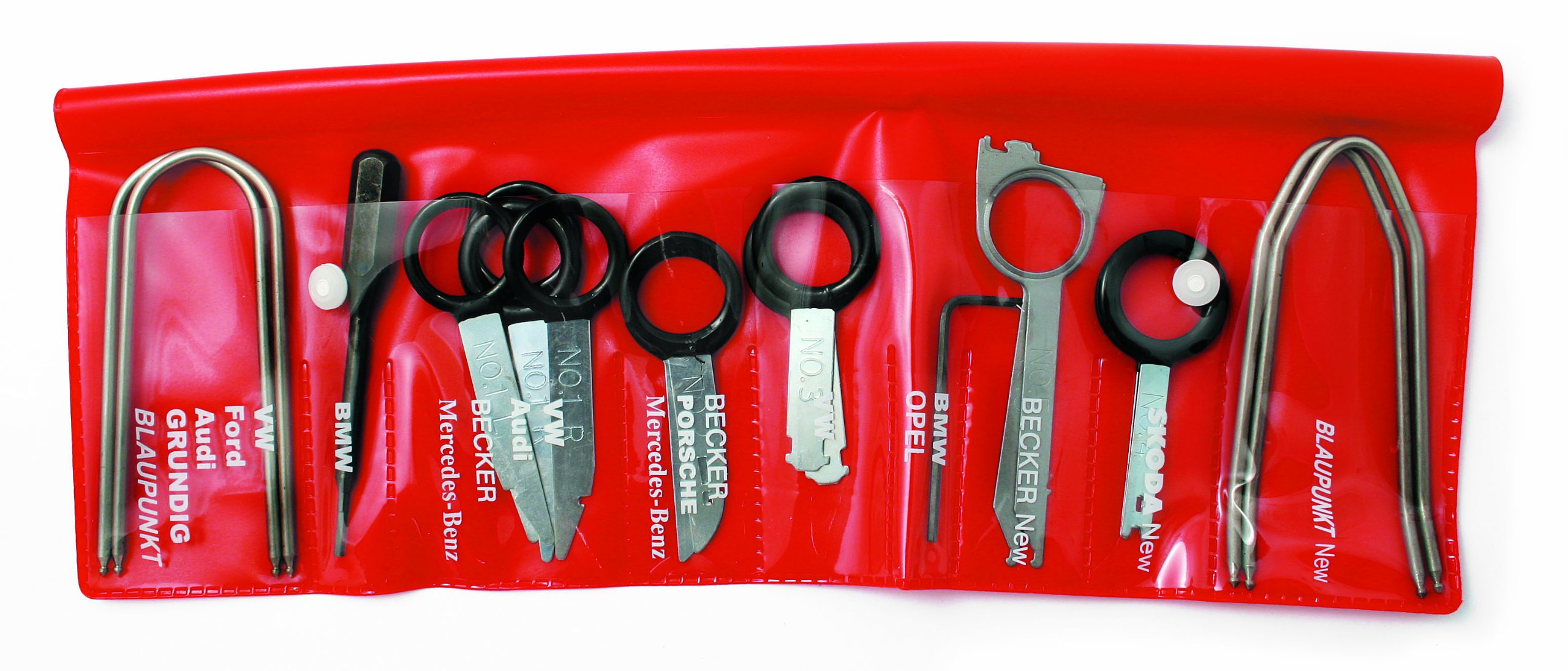 CTA Tools 5400 18-Piece Radio Removal Kit - Professional Car Stereo Installation & Removal Tool Set for Dashboards & Head Units