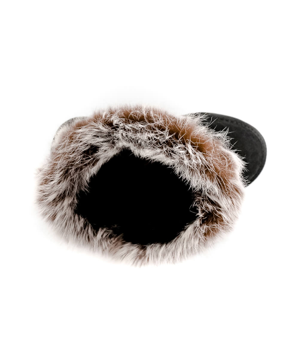 Men's UGG Classic Rabbit Fur Slippers - Cozy Winter Indoor/Outdoor House Shoes for Men