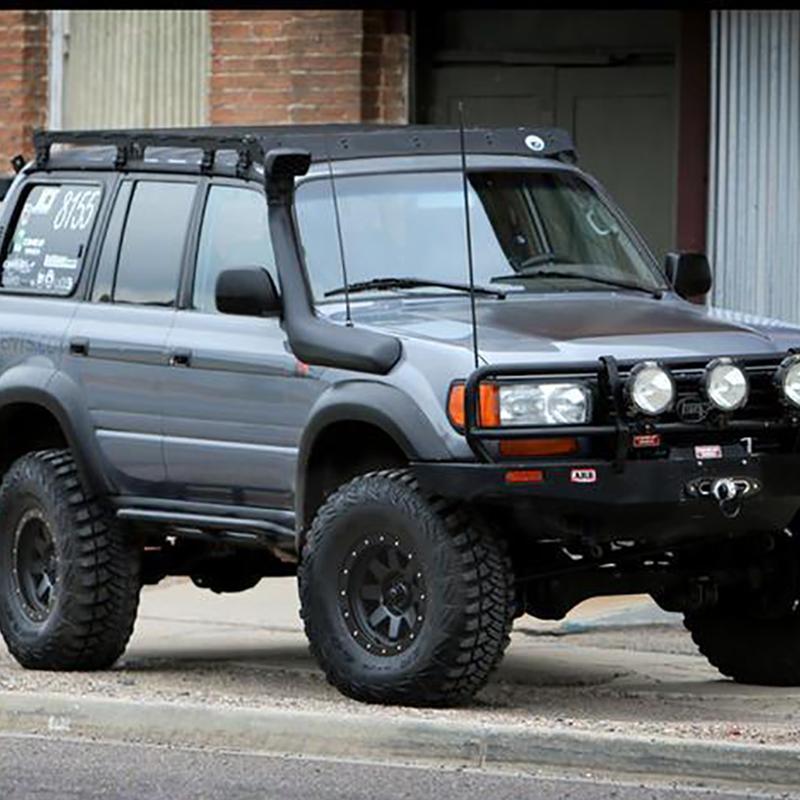 Prinsu Design Studio Roof Rack for 1990-1997 Toyota Land Cruiser 80 Series | Heavy-Duty Aluminum Rack for Off-Road Adventures, Camping & Overlanding