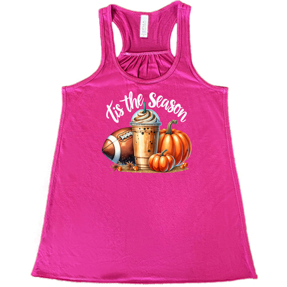 Football Coffee Tis The Season Shirt - Funny Christmas Holiday Sweatshirt for Men & Women - Perfect for Gifts, Parties & Festive Gatherings