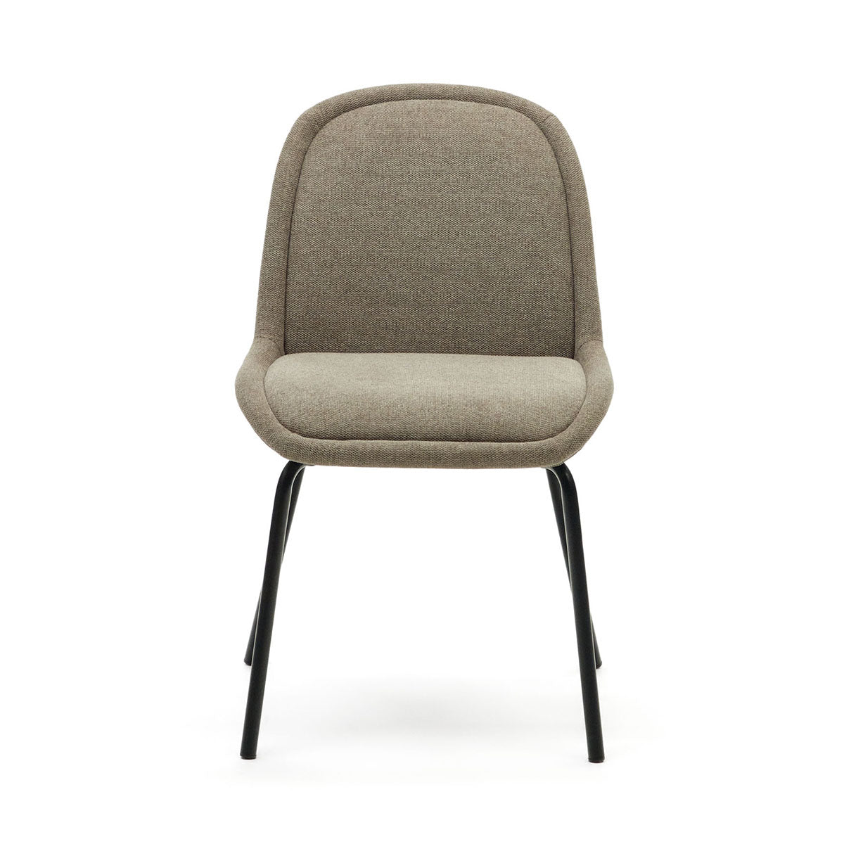 Aimin Chair by Kave Home - Modern Accent Chair for Living Room, Bedroom & Office - Comfortable Upholstered Lounge Chair with Wooden Legs