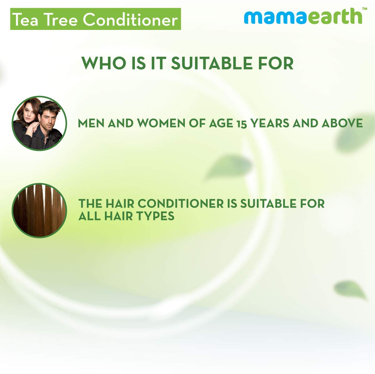 Mamaearth Anti Dandruff Conditioner with Tea Tree & Ginger Oil - 250ml for Dandruff-Free Hair & Scalp Care | Natural Hair Treatment for Dry, Itchy Scalp | Daily Use for Healthy, Shiny Hair