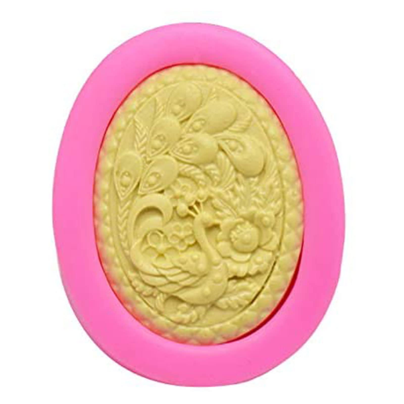 Food Safe Silicone Chocolate Molds - Animal Shaped Baking Molds for Cake Decorating, DIY Clay Crafts & Candy Making | Reusable Non-Stick Silicone Cake Molds for Home Baking, Party Treats & Kids Activities