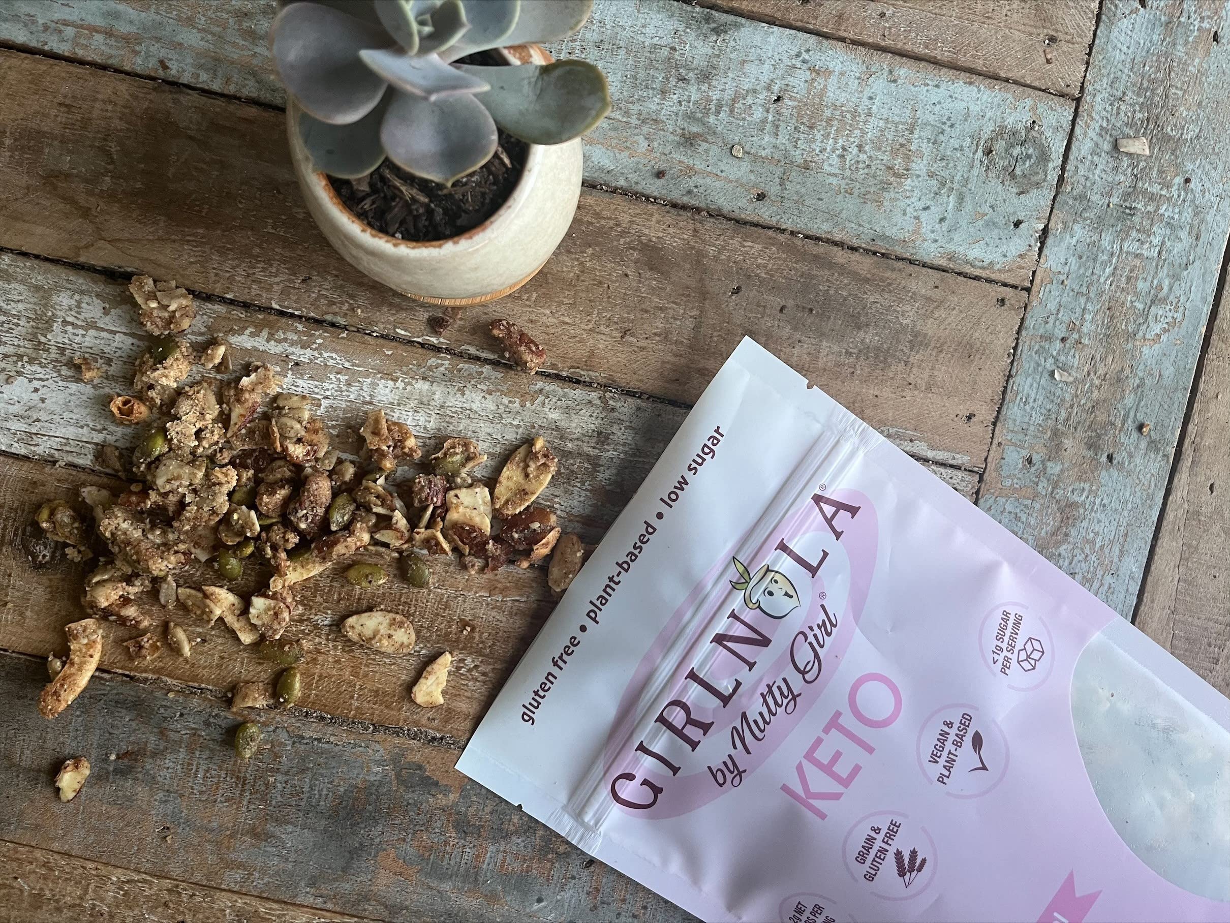 Low Sugar Low Carb Keto Granola Cereal | Nut-oriously Original, 10 Lbs | Nutty Girl Keto Girlnola® | Healthy Breakfast & Snack for Weight Loss & Diabetic Diet