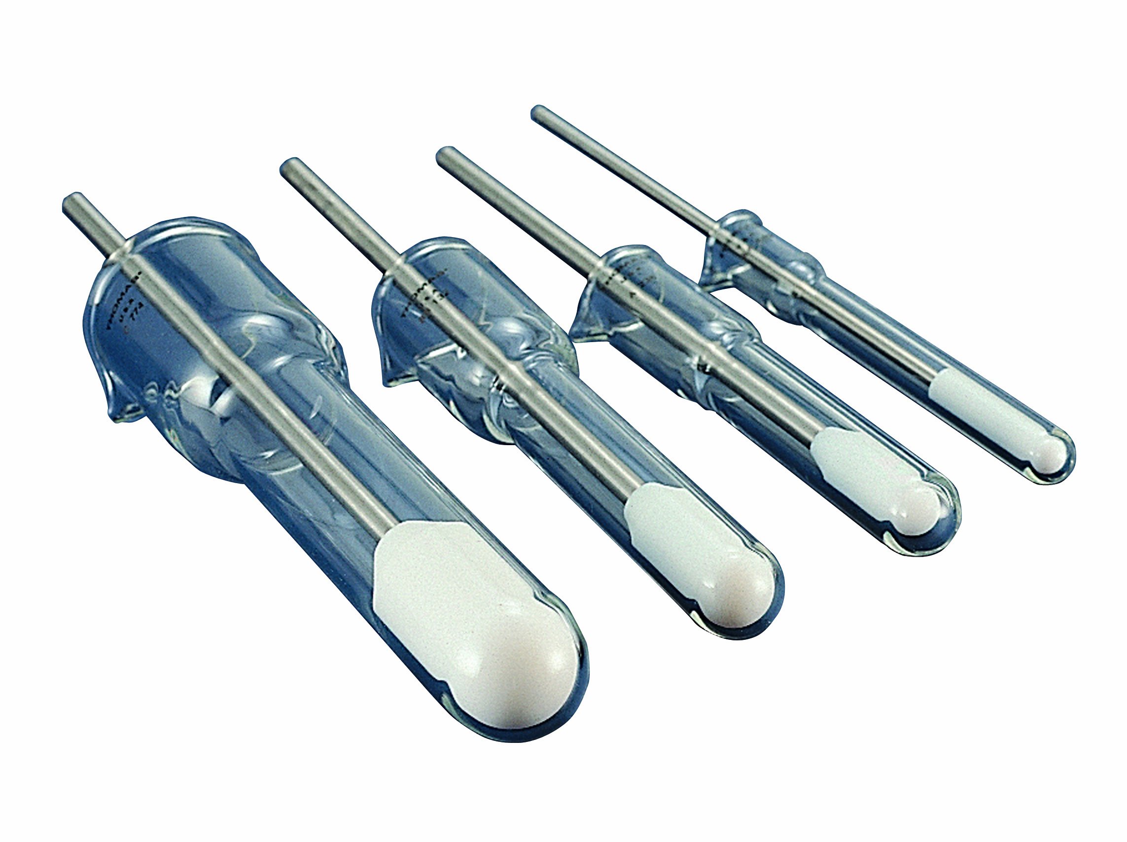 Thomas 3431E40F40 Glass Tissue Grinder with Serrated PTFE Pestle, Size AA, 90mm Length (Pack of 2) - Ideal for Laboratory Tissue Homogenization and Cell Disruption