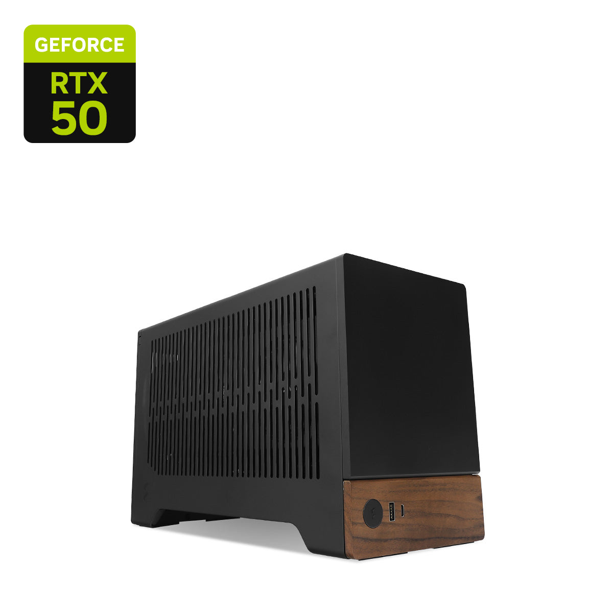 Atomic LUX RTX 5070 Ti Ryzen 7 9800X3D Gaming Desktop PC - Graphite Black | High-Performance Gaming Computer for 4K Gaming, VR, & Streaming