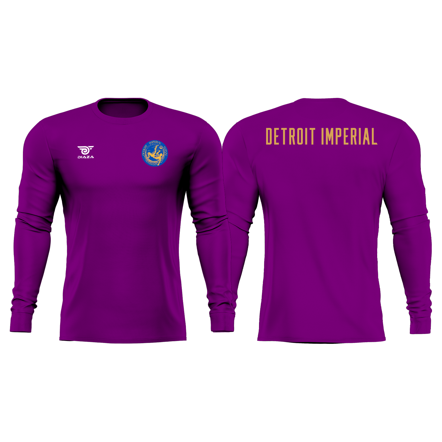 Detroit Imperial Futsal Men's Goalkeeper Away Jersey - Professional Soccer Uniform for Indoor & Outdoor Games
