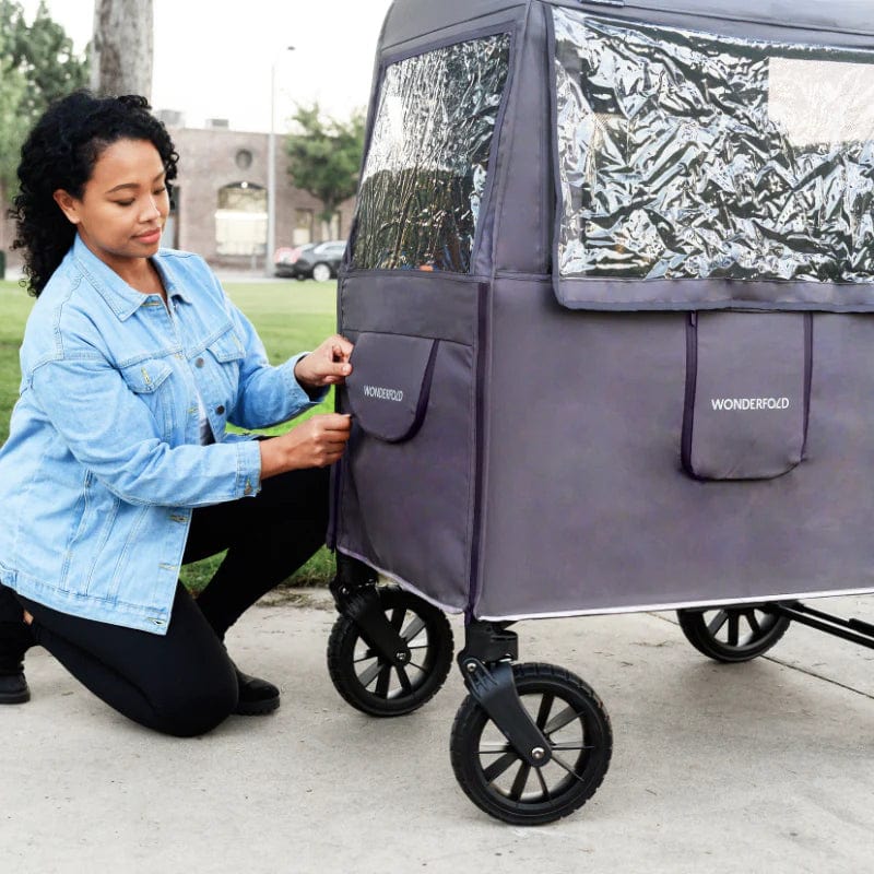 Wonderfold W Series Weather Cover - Waterproof & Windproof Stroller Accessory for All Seasons - Perfect for Rain, Snow, and Sunny Days