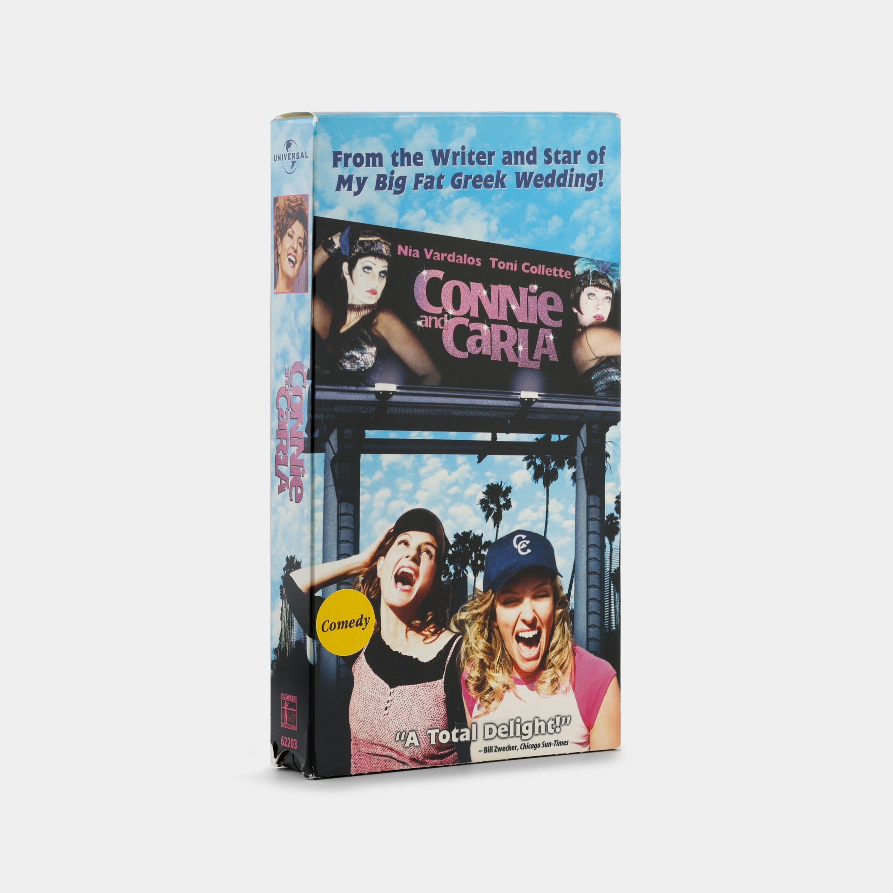 Connie and Carla VHS Tape - Classic Comedy Movie for Collectors & Nostalgia Lovers - Perfect for Movie Nights & 90s Themed Parties