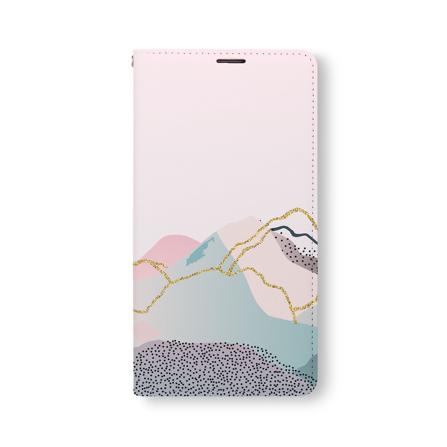 Samsung Wallet Case with Marble Art Design - Slim Protective Cover for Galaxy Phones - Perfect for Everyday Use & Travel