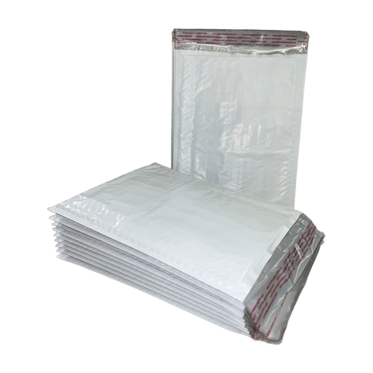 600#1 7.25x12 Inch Poly Bubble Padded Envelopes - Heavy Duty Shipping Mailers for Ecommerce, Fragile Items & Documents - 7.25