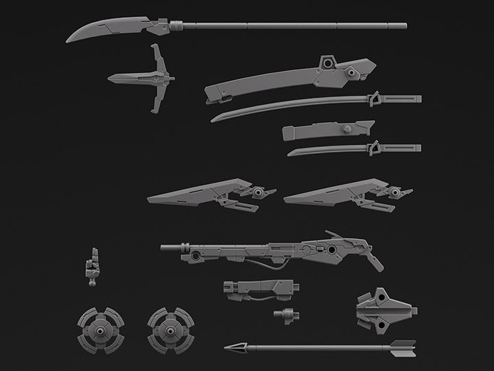 Bandai 30 Minutes Missions 30MM #W11 1/144 Scale Customizable Weapons (Sengoku Army) Model Kit for Gundam Builders & Mecha Collectors - Perfect for Custom Robot Projects & Display Collections