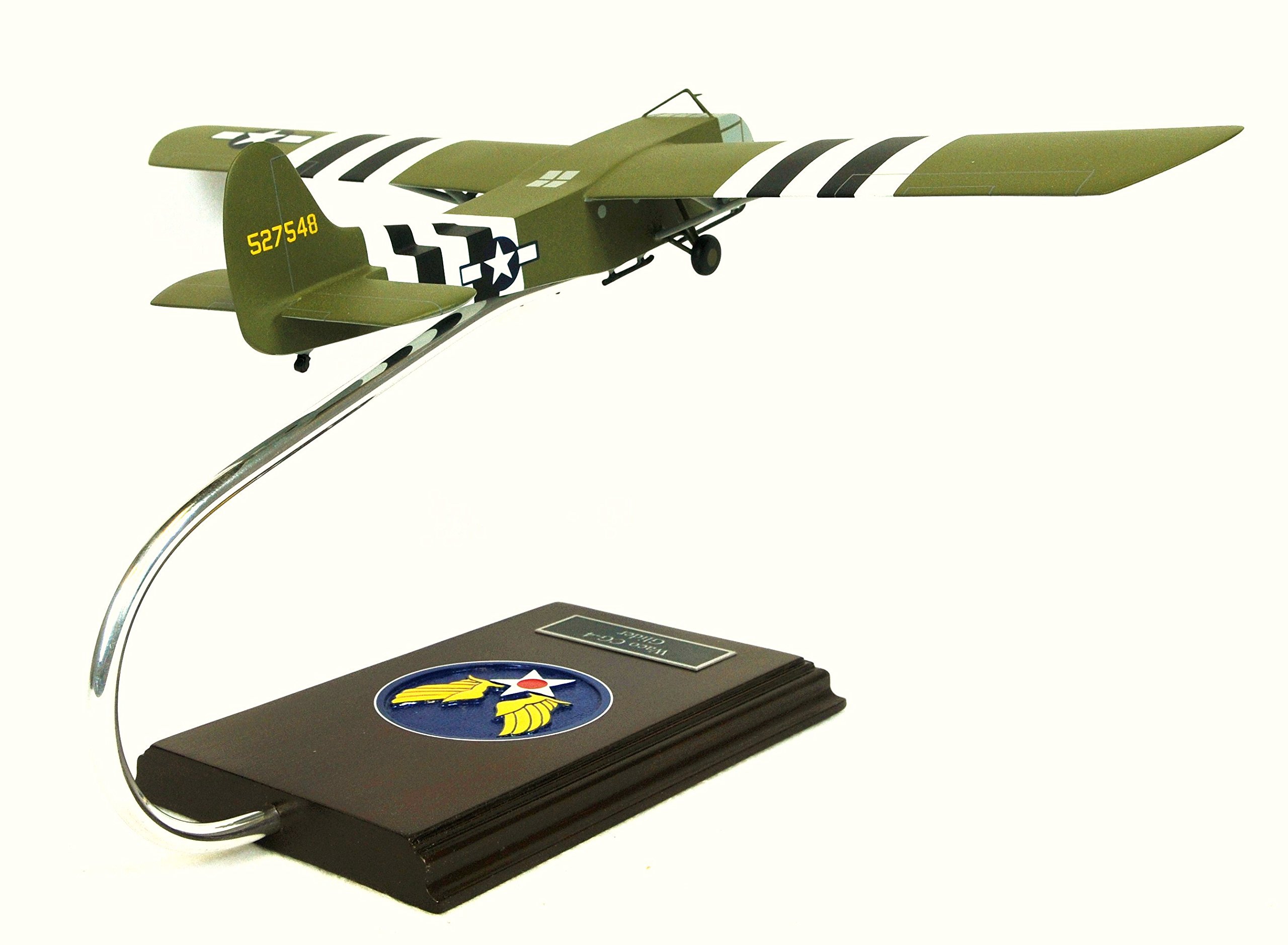 Mastercraft Collection Waco Glider Model Airplane - 1/56 Scale Die-Cast Aircraft for Collectors & Aviation Enthusiasts - Perfect for Display, Gifts & Home Decor