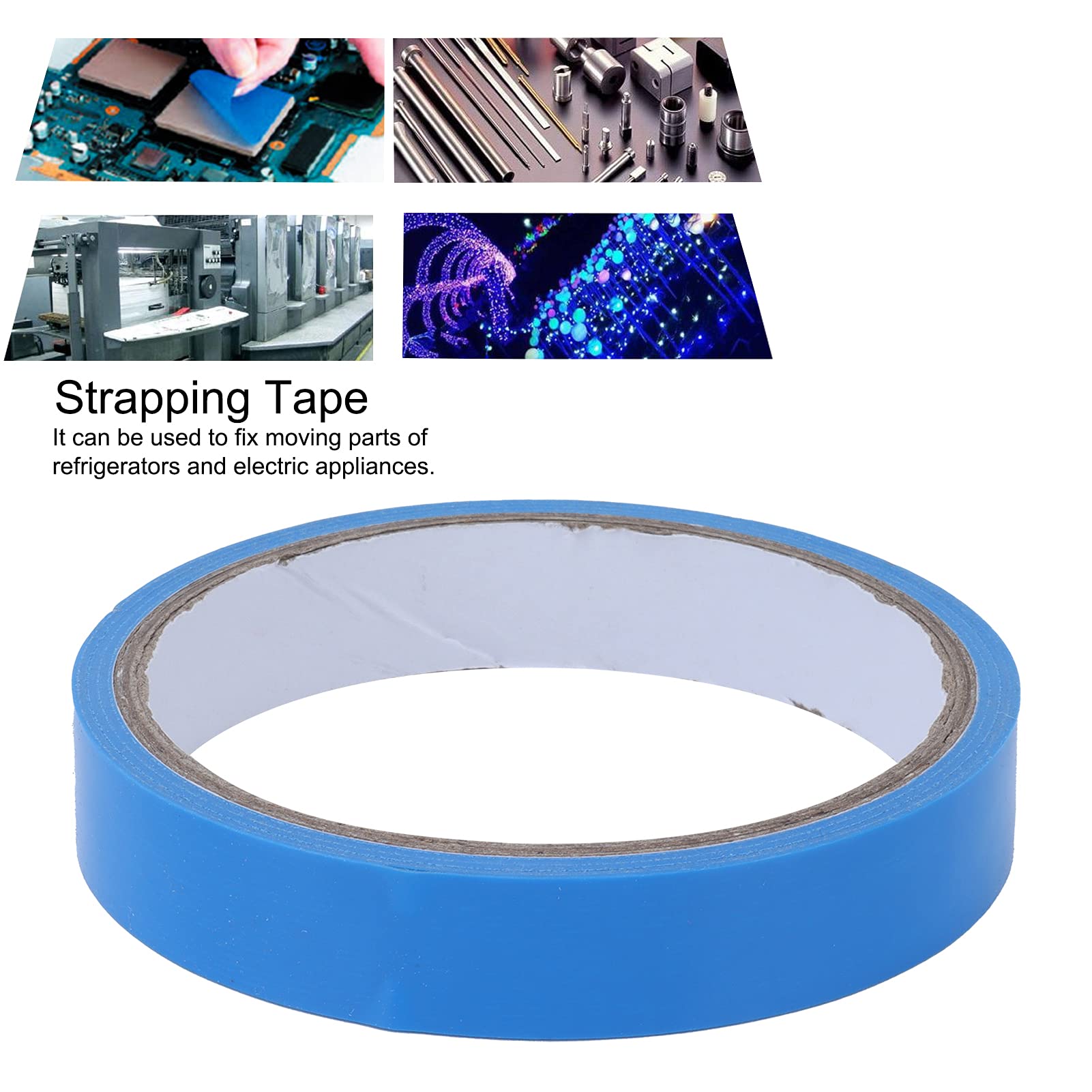 18mm Strapping PP Tape - Heavy Duty Adhesive Tape for Securing Moving Parts on Refrigerators & Electrical Appliances | Perfect for Home Repairs, Appliance Maintenance & DIY Fixes