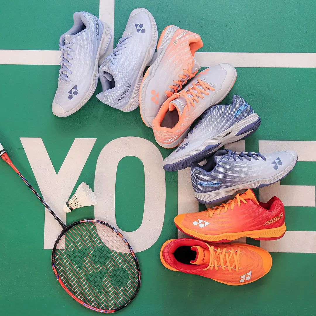 Yonex Aerus Z2 Wide Badminton Shoes - Light Blue | Lightweight & Comfortable for Indoor Sports & Training