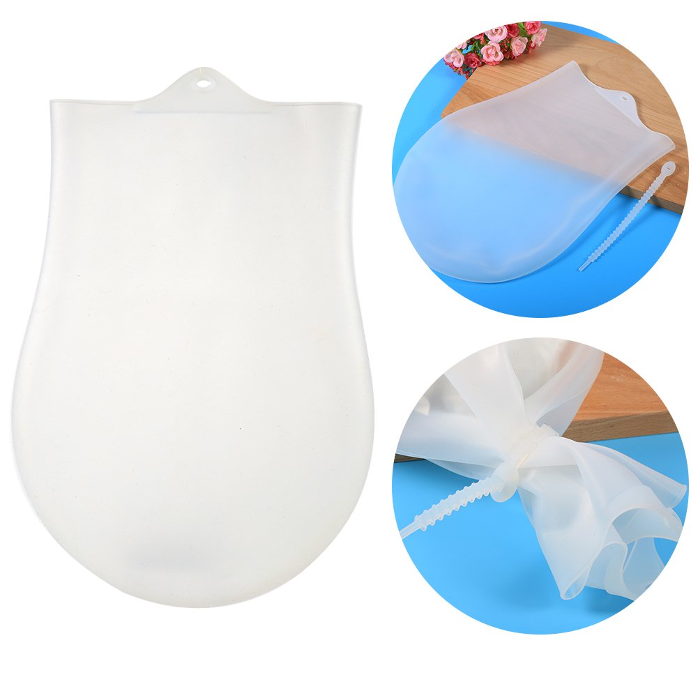 LAVEN Reusable Silicone Kneading Bag for Dough - Non-Stick Flour Mixing & Pastry Tool, Marinating & Food Storage Bag - Perfect for Baking, Cooking, and Meal Prep