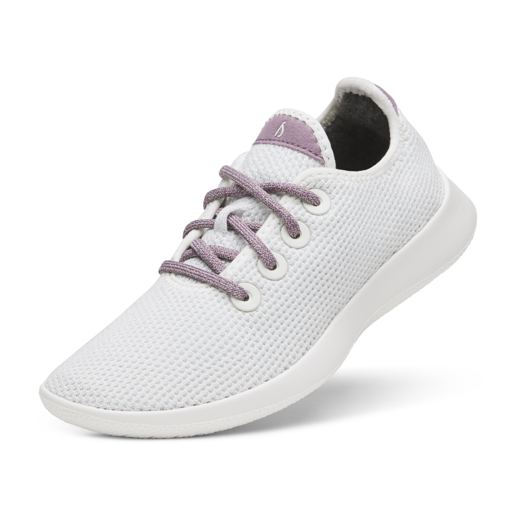 Women's Tree Runner Sneakers - Blizzard/Hanami Plum Color with Blizzard Sole | Lightweight Eco-Friendly Running Shoes for Women | Perfect for Jogging, Gym Workouts & Daily Wear