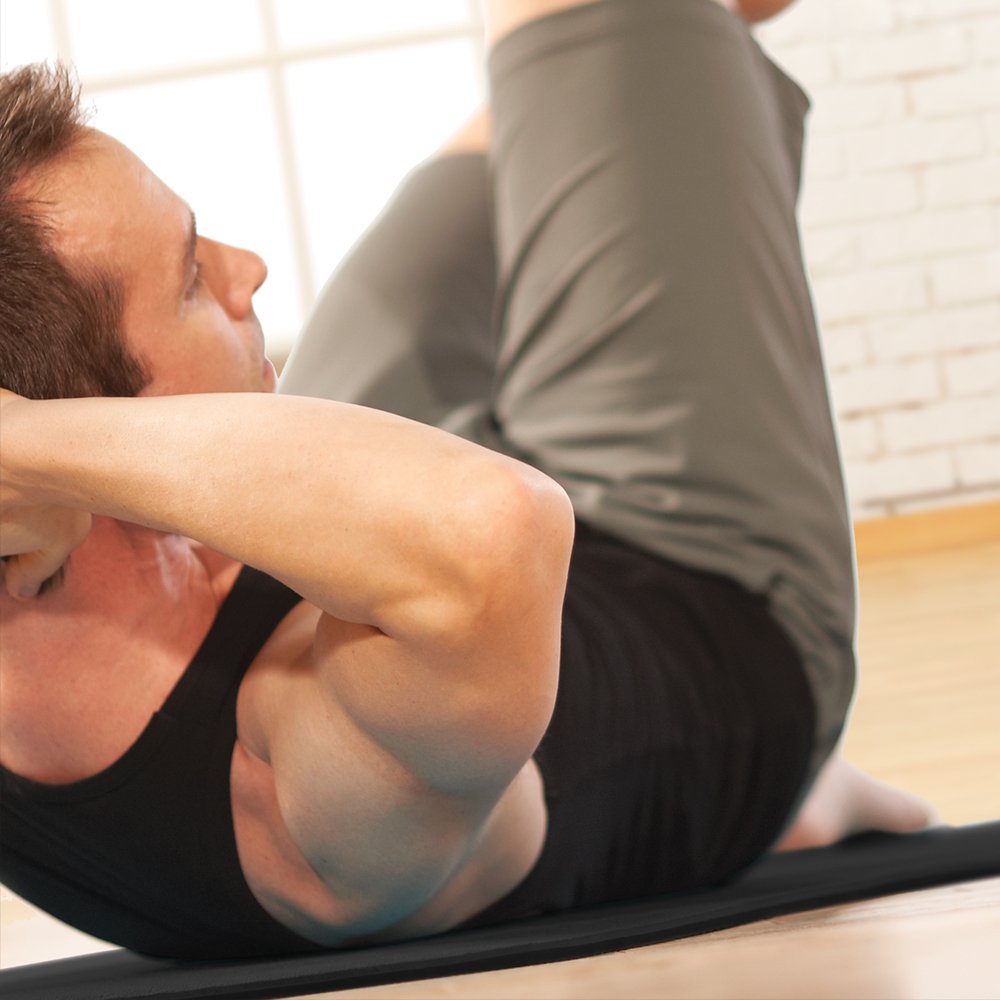 STOTT PILATES Eco-Friendly Yoga Mat - Non-Slip, Extra Thick Exercise Mat for Pilates, Yoga & Fitness - Perfect for Home Workouts, Studio Sessions & Travel Use