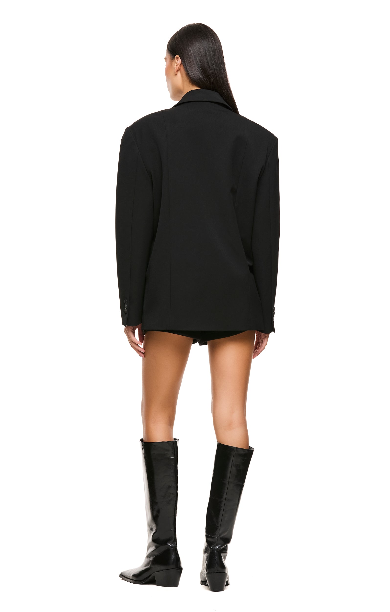 Stylish ISLA Black Blazer for Women - Elegant Office & Evening Wear - Perfect for Business Meetings, Parties & Special Occasions