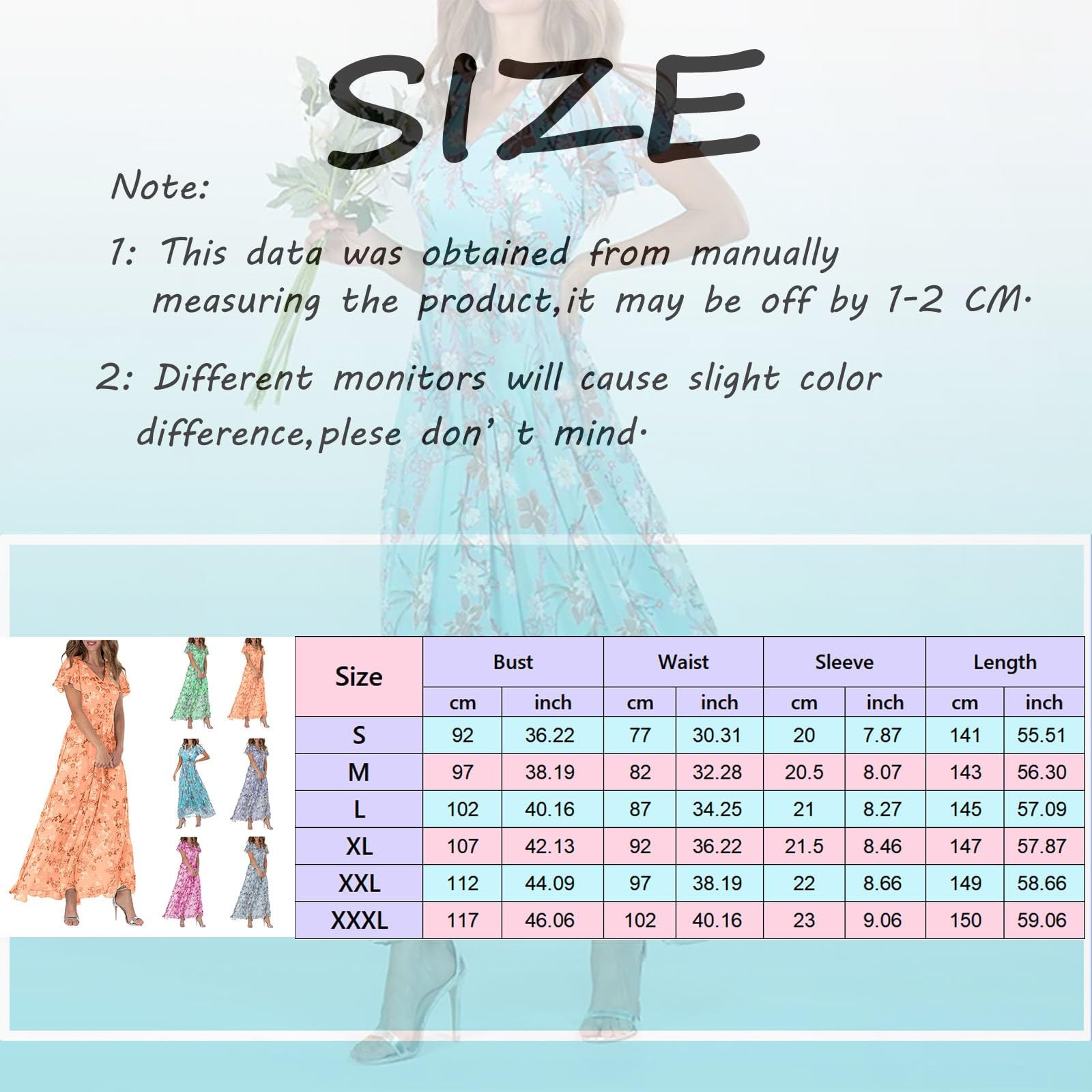 Women's Summer Dresses 2024 - Casual Boho Flowy Ruched Sun Dress for Beach Vacation, Tropical Date Night & Hawaiian Outfit | Perfect for Pool Parties, Resort Wear and Summer Weddings