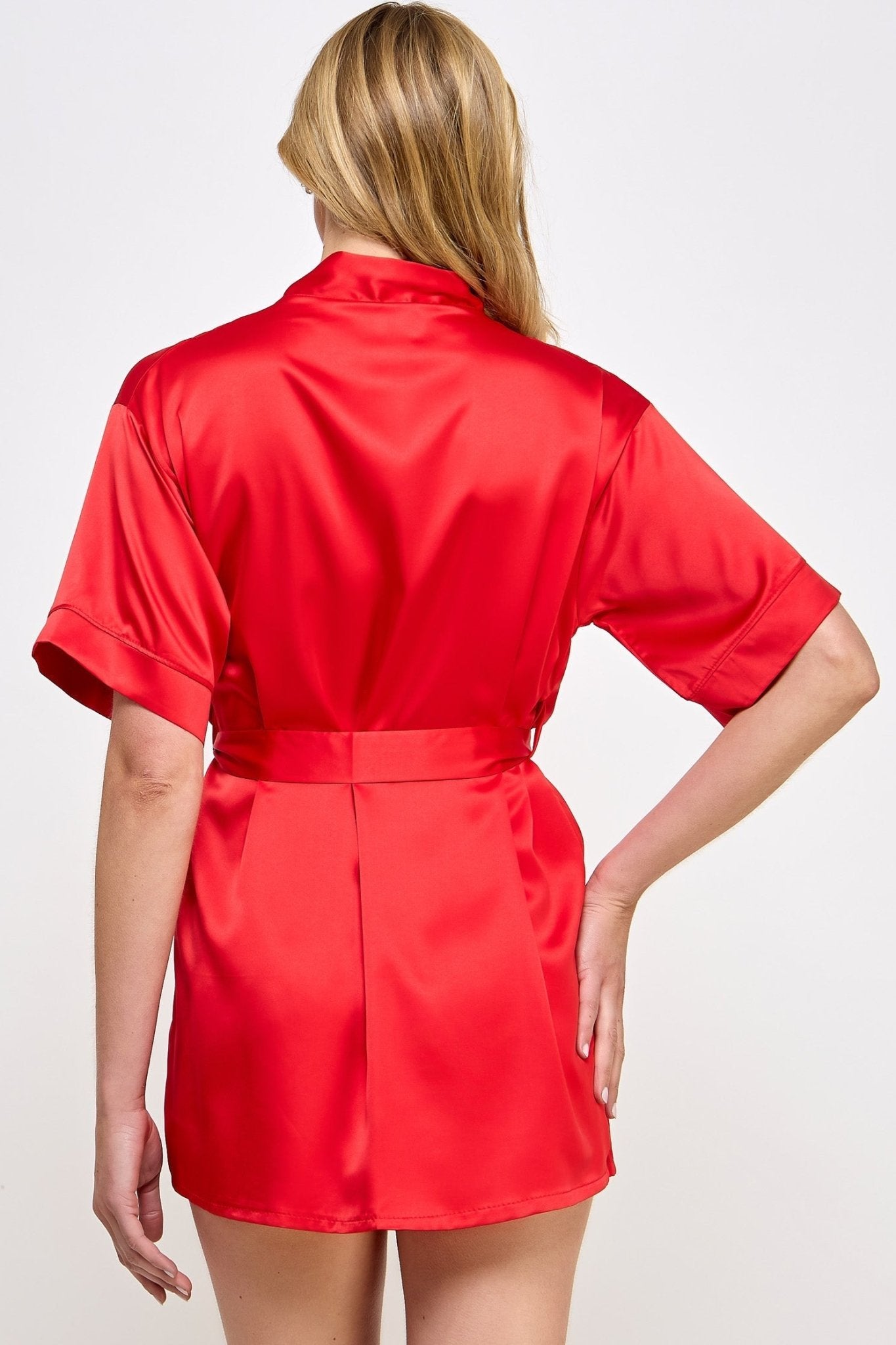 BeWicked Women's Vintage 1947 Getting Ready Robe - Soft Loungewear for Bridal Shower, Spa Day & Relaxation at Home