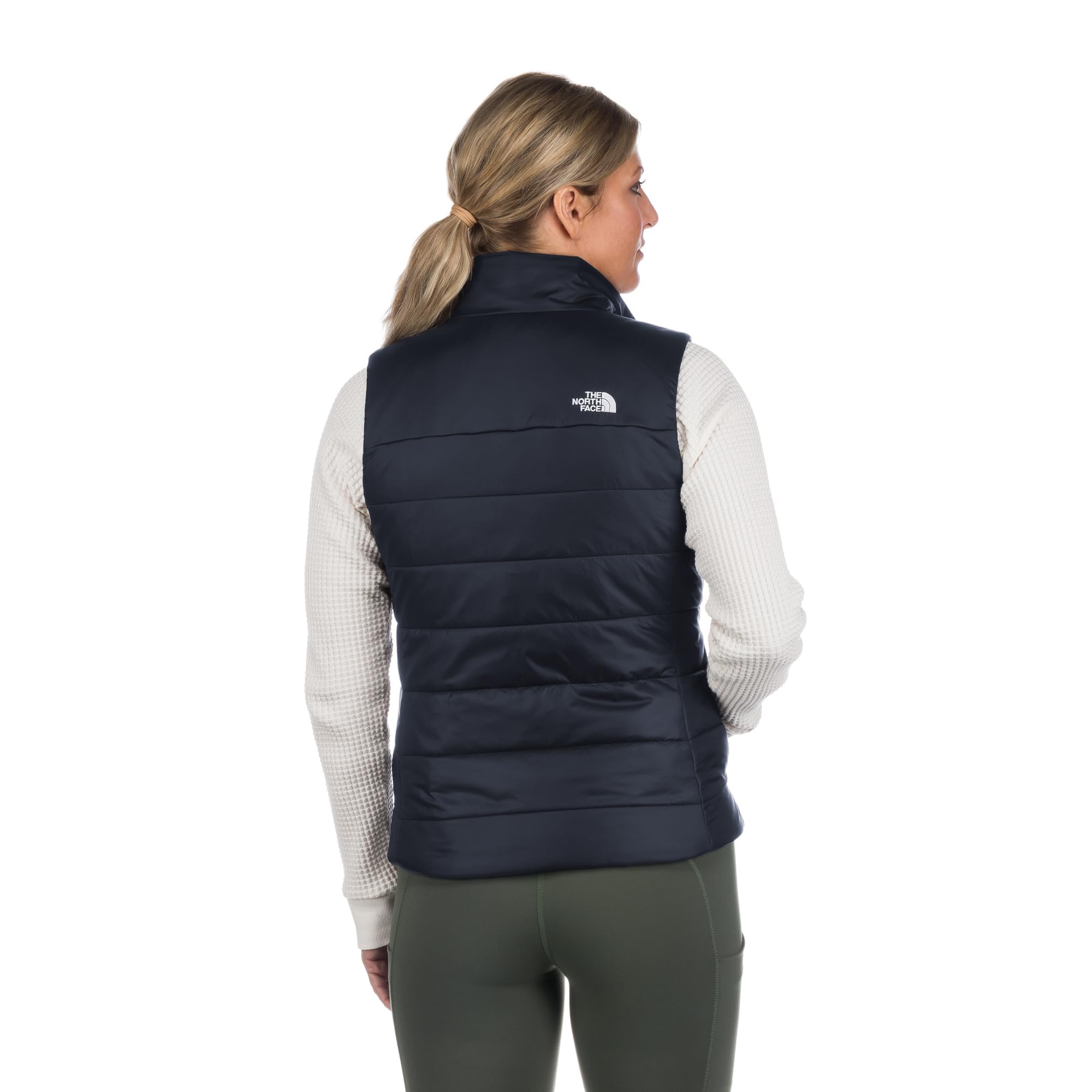 THE NORTH FACE Women's Flare Vest - Lightweight Puffer Jacket for Outdoor Activities, Hiking & Travel | Water-Resistant & Warm Winter Wear