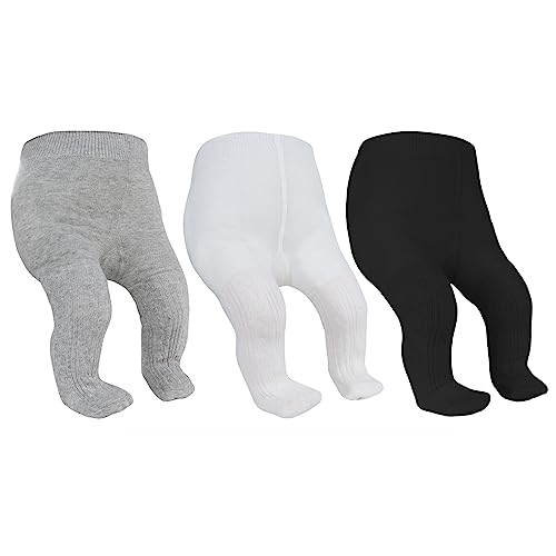 White Black Light Grey - 3 Pairs