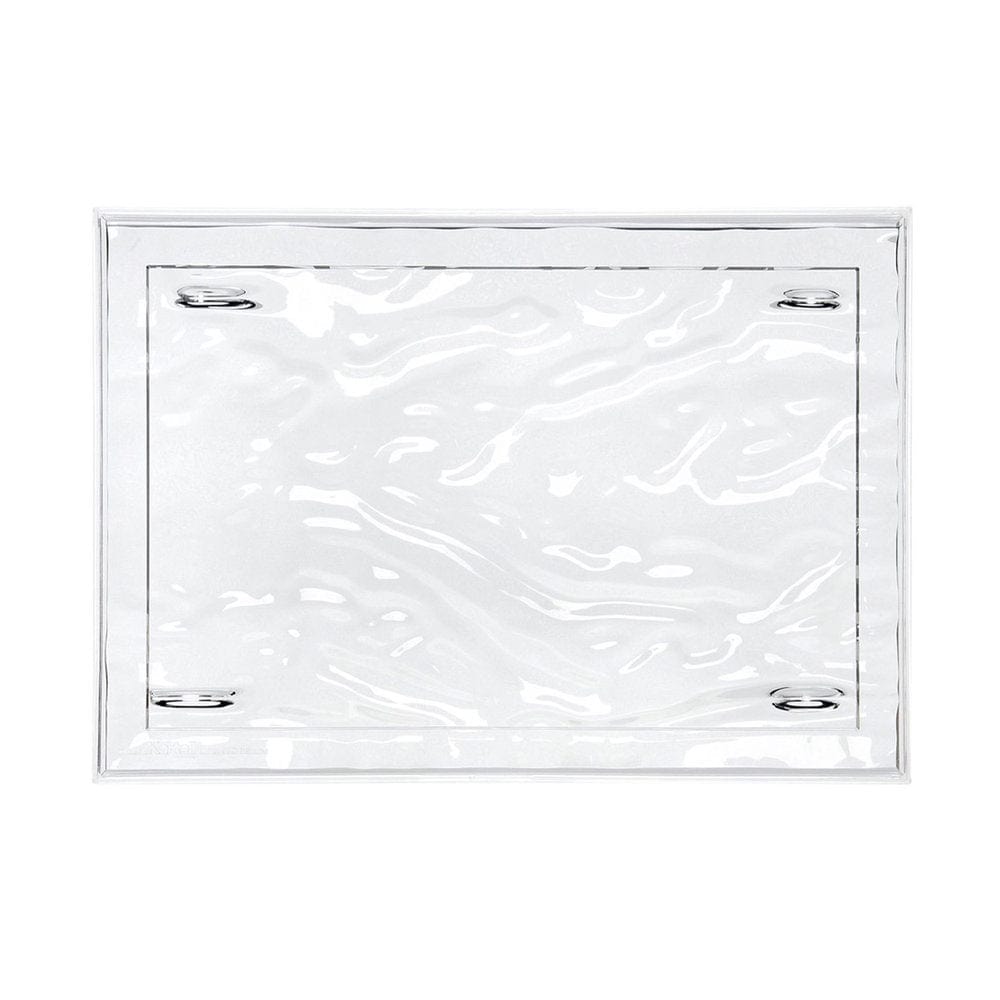 Small Crystal Dune Tray - Elegant Decorative Serving Dish for Jewelry, Candles & Home Decor | Perfect for Dining Table, Coffee Table & Vanity Organizer