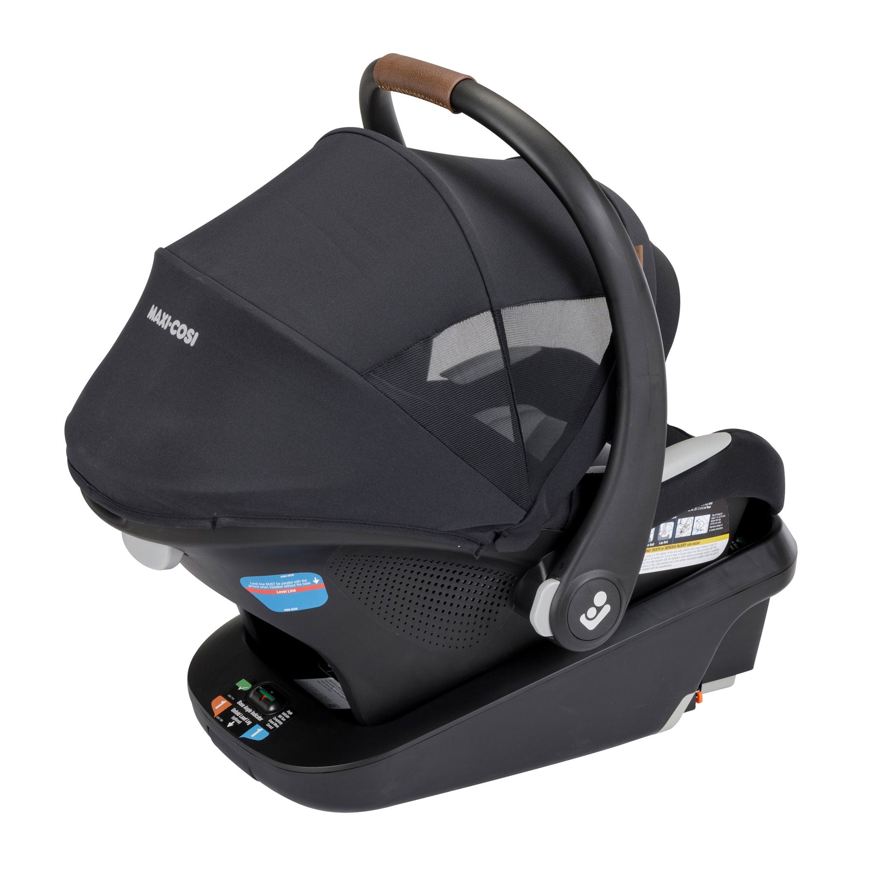 Maxi Cosi Mico Luxe+ Infant Car Seat - Lightweight & Safe Baby Carrier for Newborns 0-35 lbs | Perfect for Travel, Airplane & Everyday Use