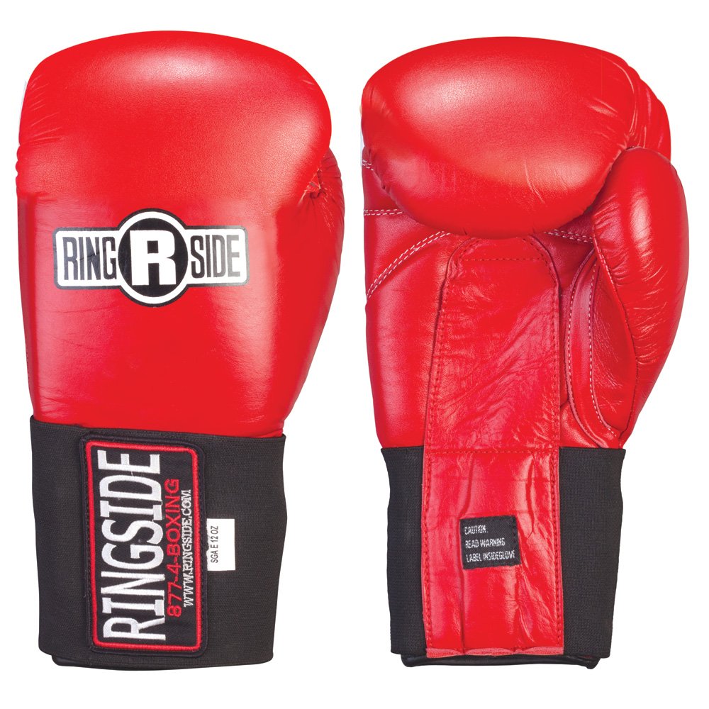 Ringside Competition-Style Safety Sparring Gloves with Hook & Loop Closure - Perfect for Boxing, MMA Training & Martial Arts Practice