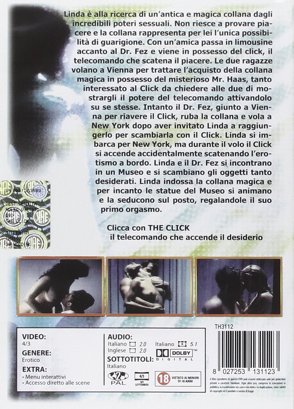 The Click 3: In The Heat Of The Click - DVD [PAL Region 0 Import, Italian Edition] - Perfect for Movie Collectors & International Film Enthusiasts