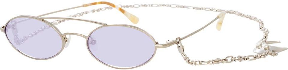 AR2C1SUN - Alessandra Rich 2 C1 Oval Sunglasses