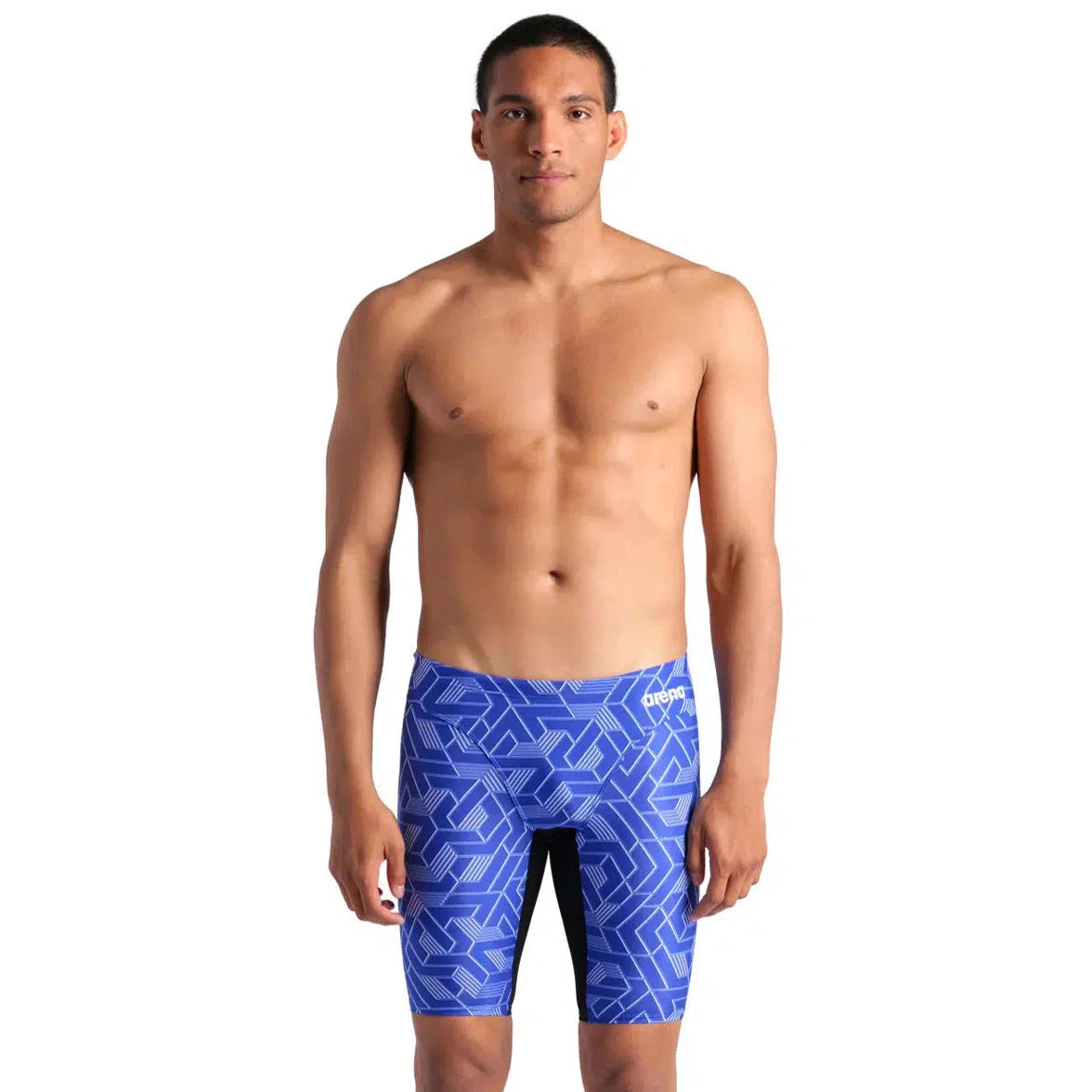Arena Men's Escape Swim Jammer - High-Performance Competitive Swimwear for Training & Racing | Perfect for Lap Swimming, Triathlons & Water Sports