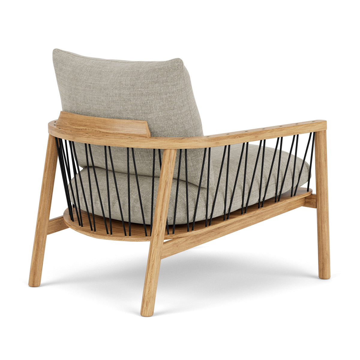 Enzo Fabric Armchair - Modern Upholstered Accent Chair for Living Room, Bedroom & Office - Comfortable Lounge Chair with Sturdy Wooden Legs - Perfect for Relaxing, Reading & Decorating