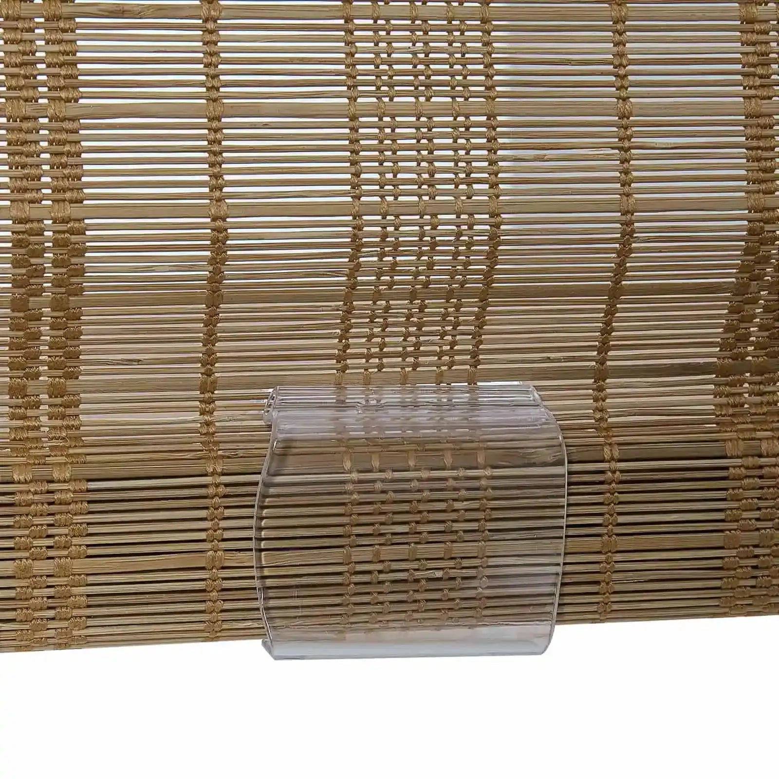 Rae Natural Pure Bamboo Woven Shades Series Z - Eco-Friendly Window Blinds for Home & Office Privacy and Sun Protection