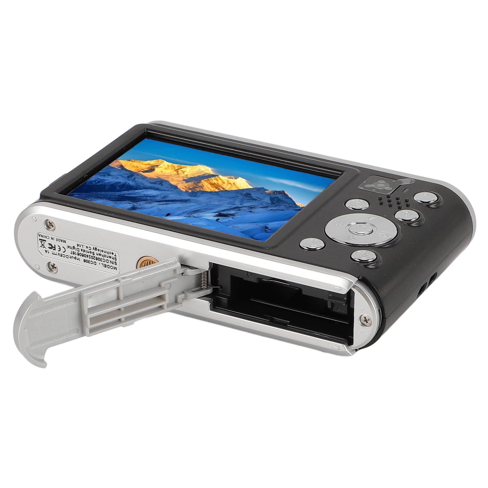 48MP 4K Digital Camera with Autofocus & Anti-Shake - Compact Travel Camera for Beginners, 2.8