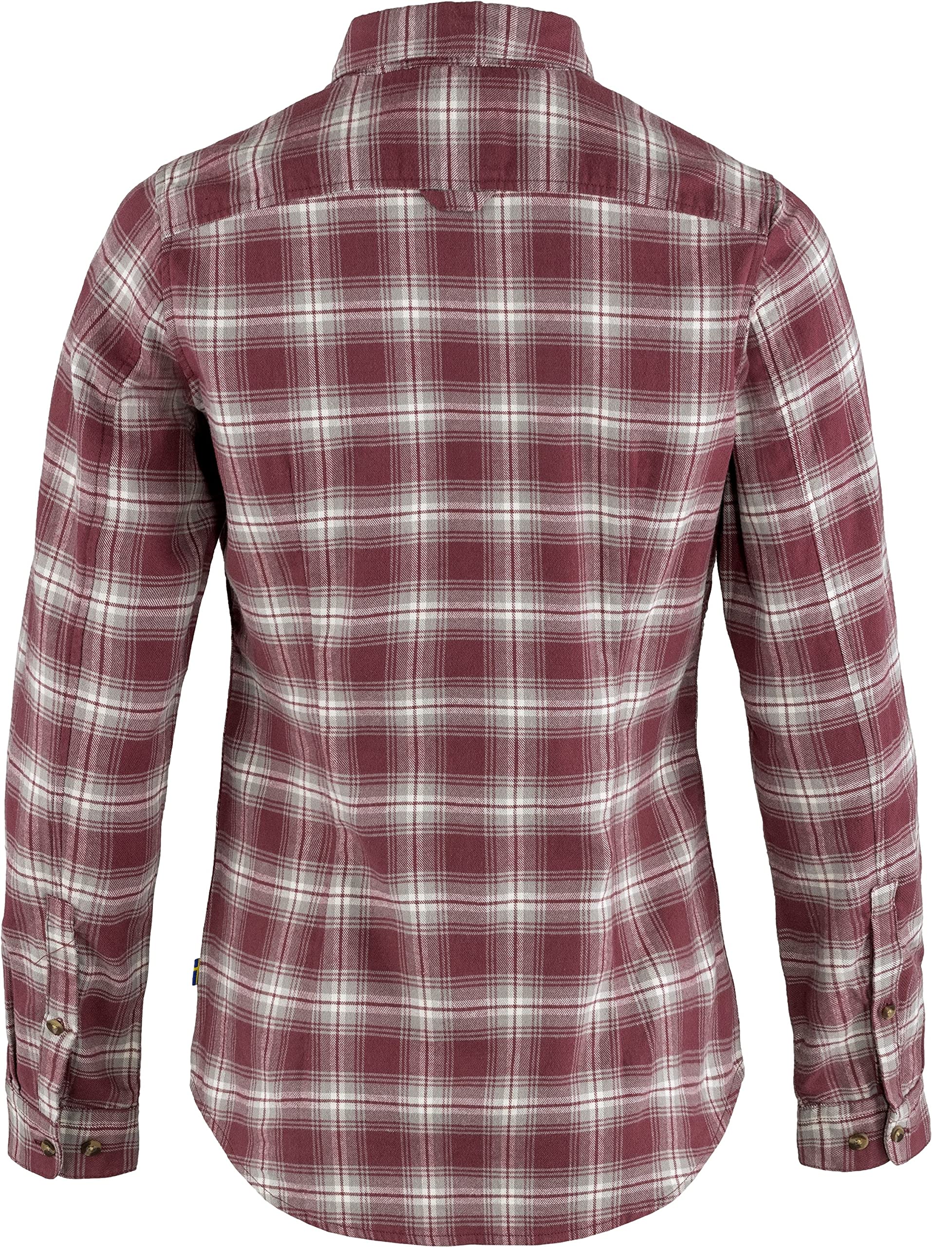 Fjällräven Övik Flannel Shirt for Men & Women - Classic Checkered Plaid Long Sleeve Shirt - Perfect for Hiking, Camping & Outdoor Adventures
