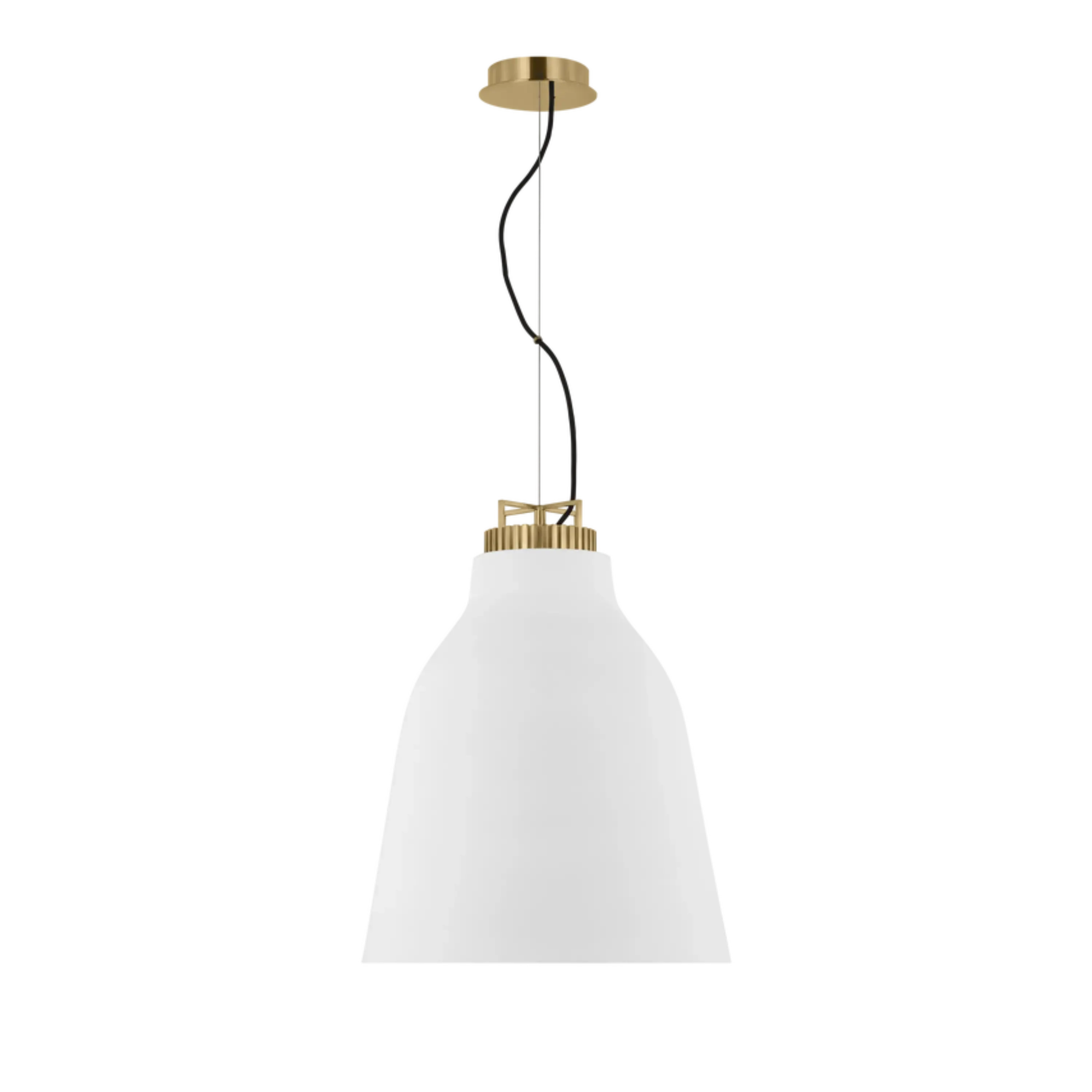Forge Large Tall Pendant Light Fixture - Industrial Vintage Style Ceiling Light for Dining Room, Kitchen Island & Entryway