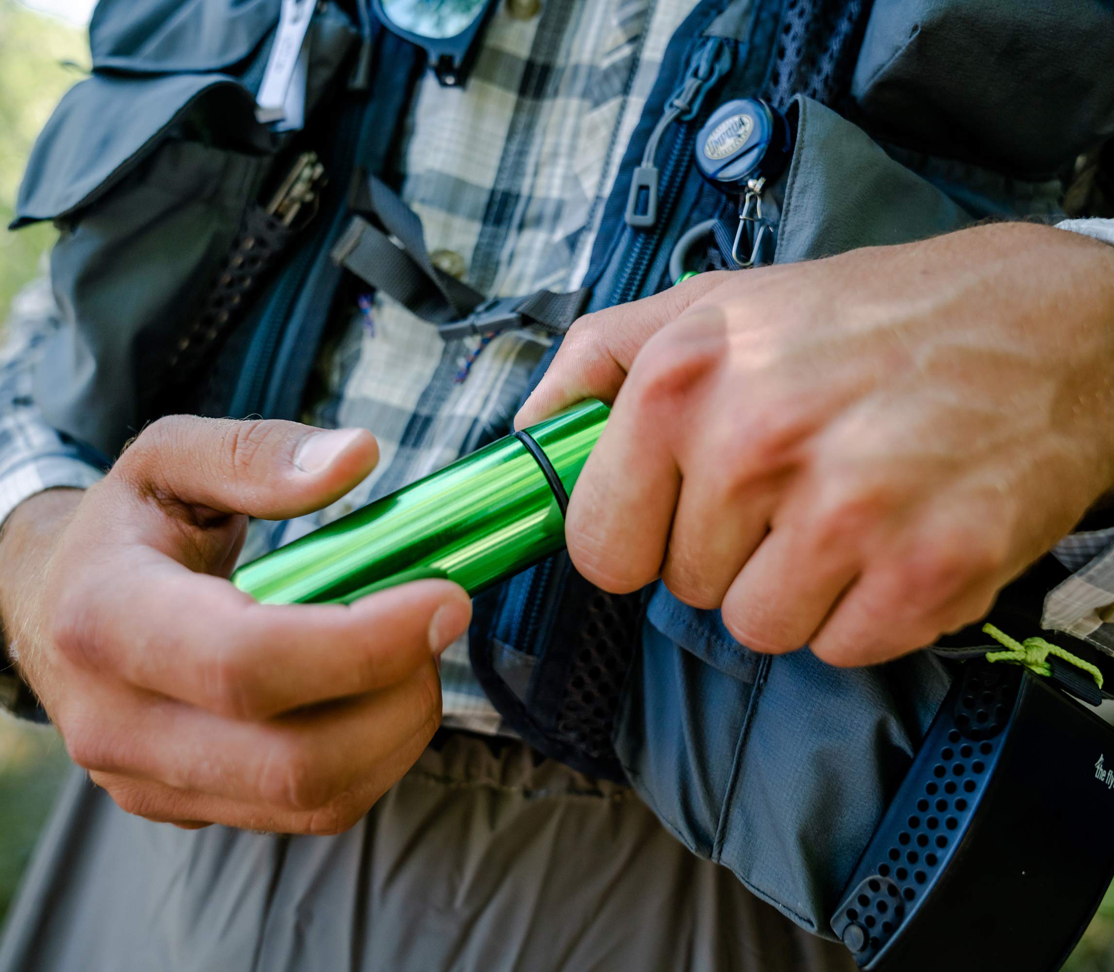 Stansport Aluminum Storage Cylinder - Lightweight & Durable Camping Gear for Fuel, Propane & Outdoor Essentials - Perfect for Hiking, Backpacking & RV Travel